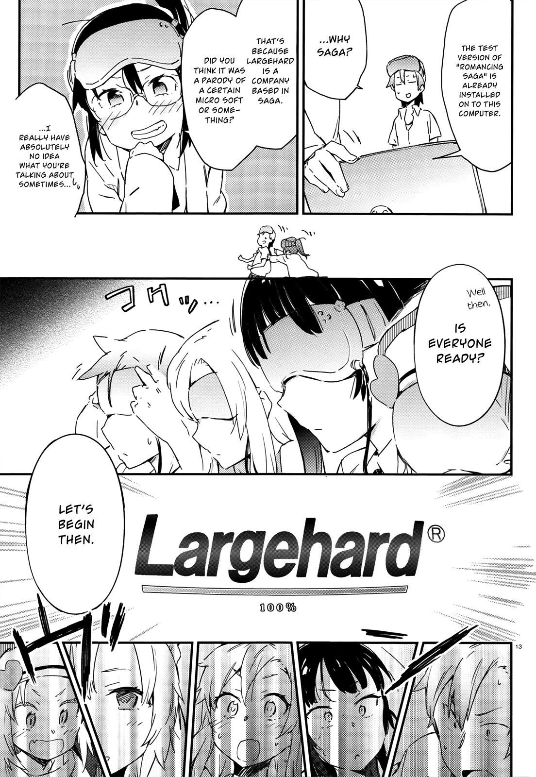 Boku wa Tomodachi ga Sukunai Chapter 17 page 13 - Chapter 17: Romancing Saga