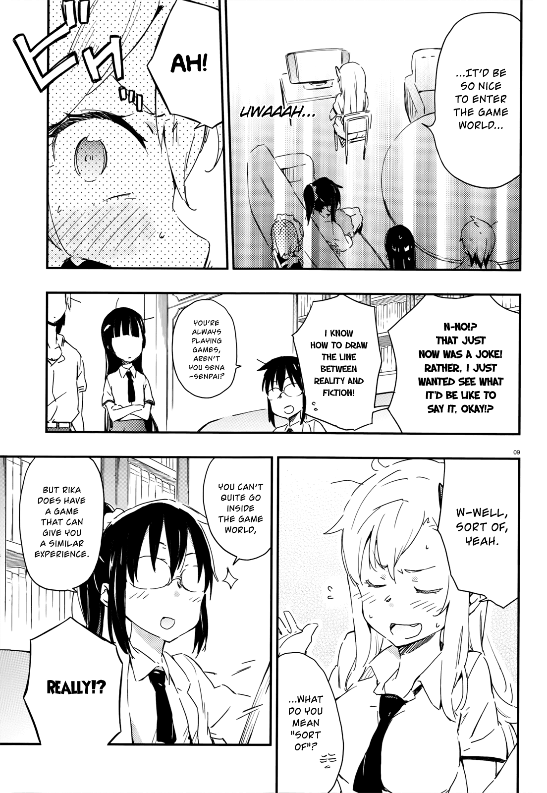 Boku wa Tomodachi ga Sukunai Chapter 17 page 9 - Chapter 17: Romancing Saga