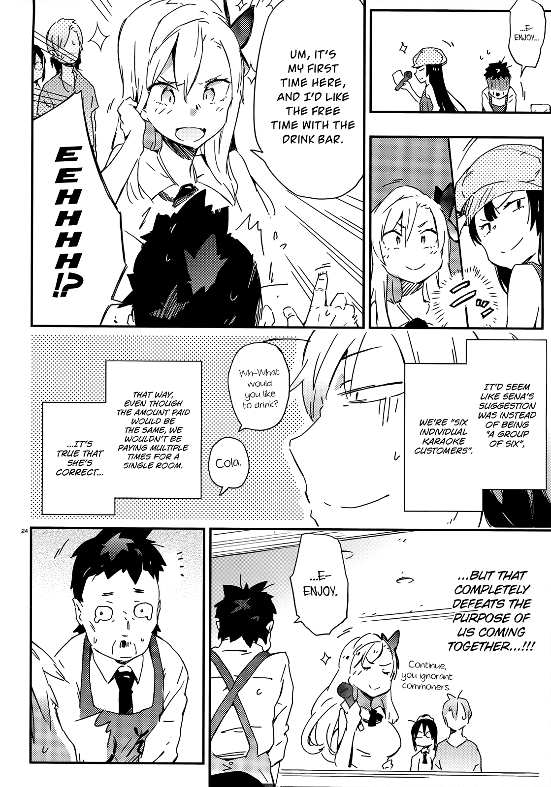 Boku wa Tomodachi ga Sukunai Chapter 19 page 24 - Chapter 19: Karaoke