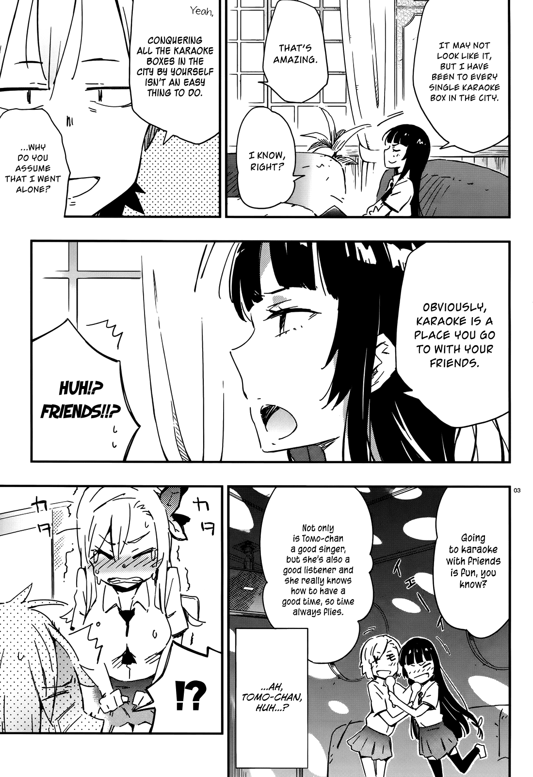 Boku wa Tomodachi ga Sukunai Chapter 19 page 3 - Chapter 19: Karaoke