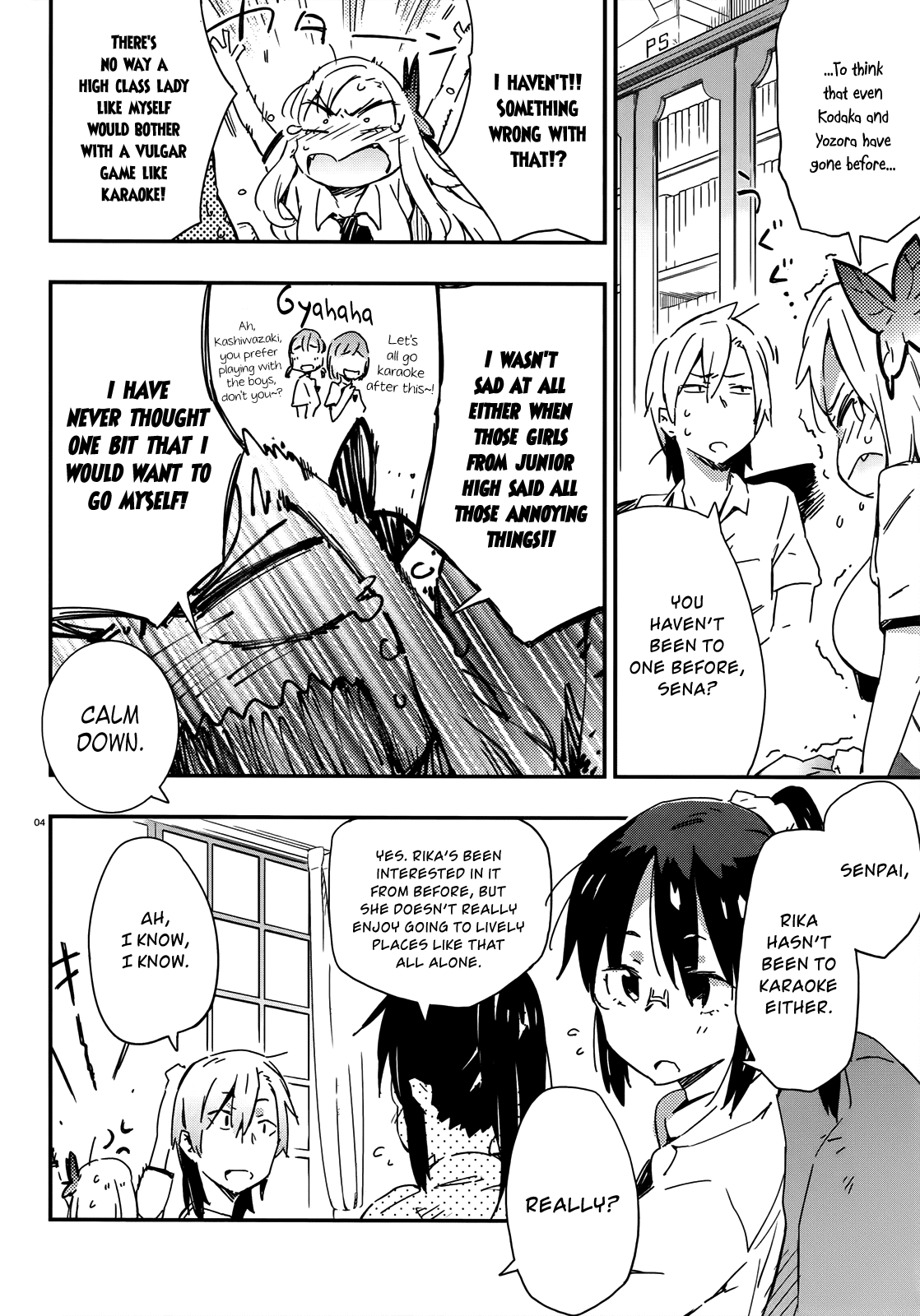 Boku wa Tomodachi ga Sukunai Chapter 19 page 4 - Chapter 19: Karaoke