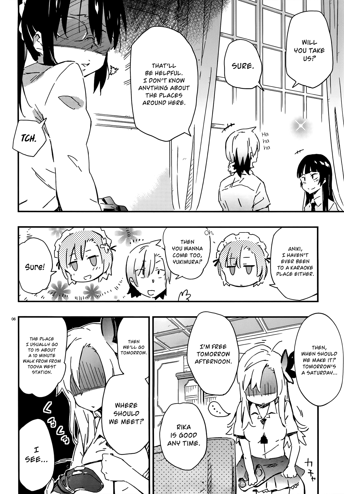 Boku wa Tomodachi ga Sukunai Chapter 19 page 6 - Chapter 19: Karaoke