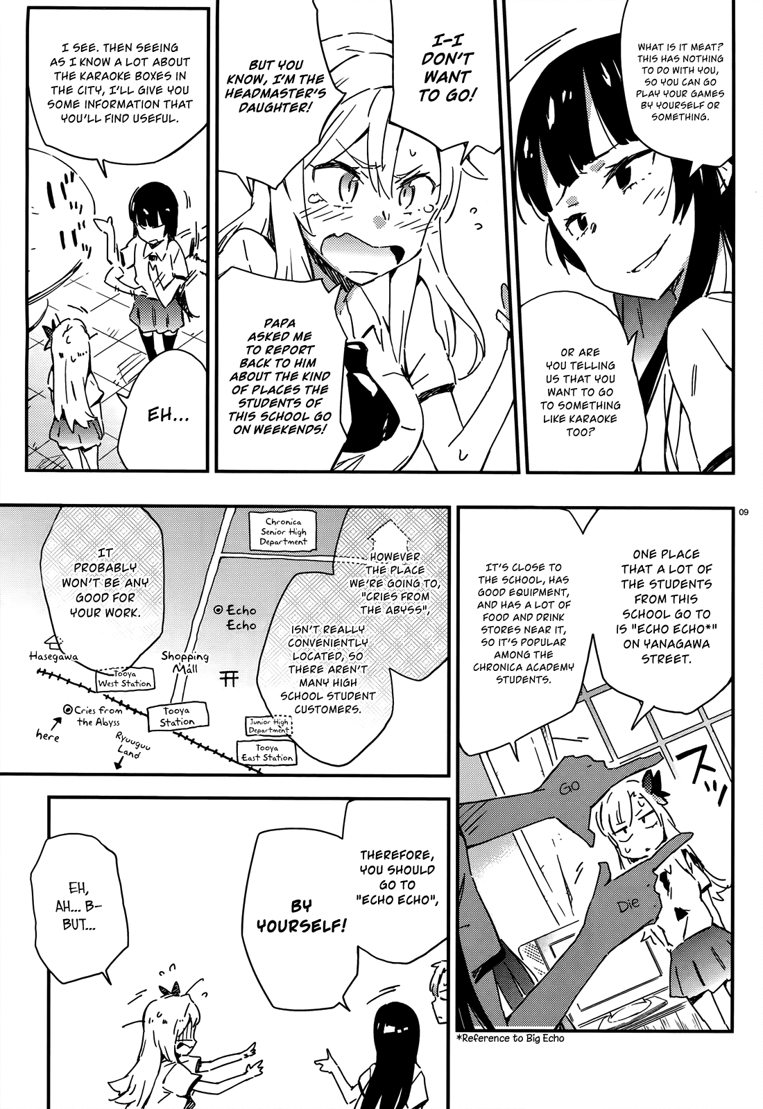 Boku wa Tomodachi ga Sukunai Chapter 19 page 9 - Chapter 19: Karaoke