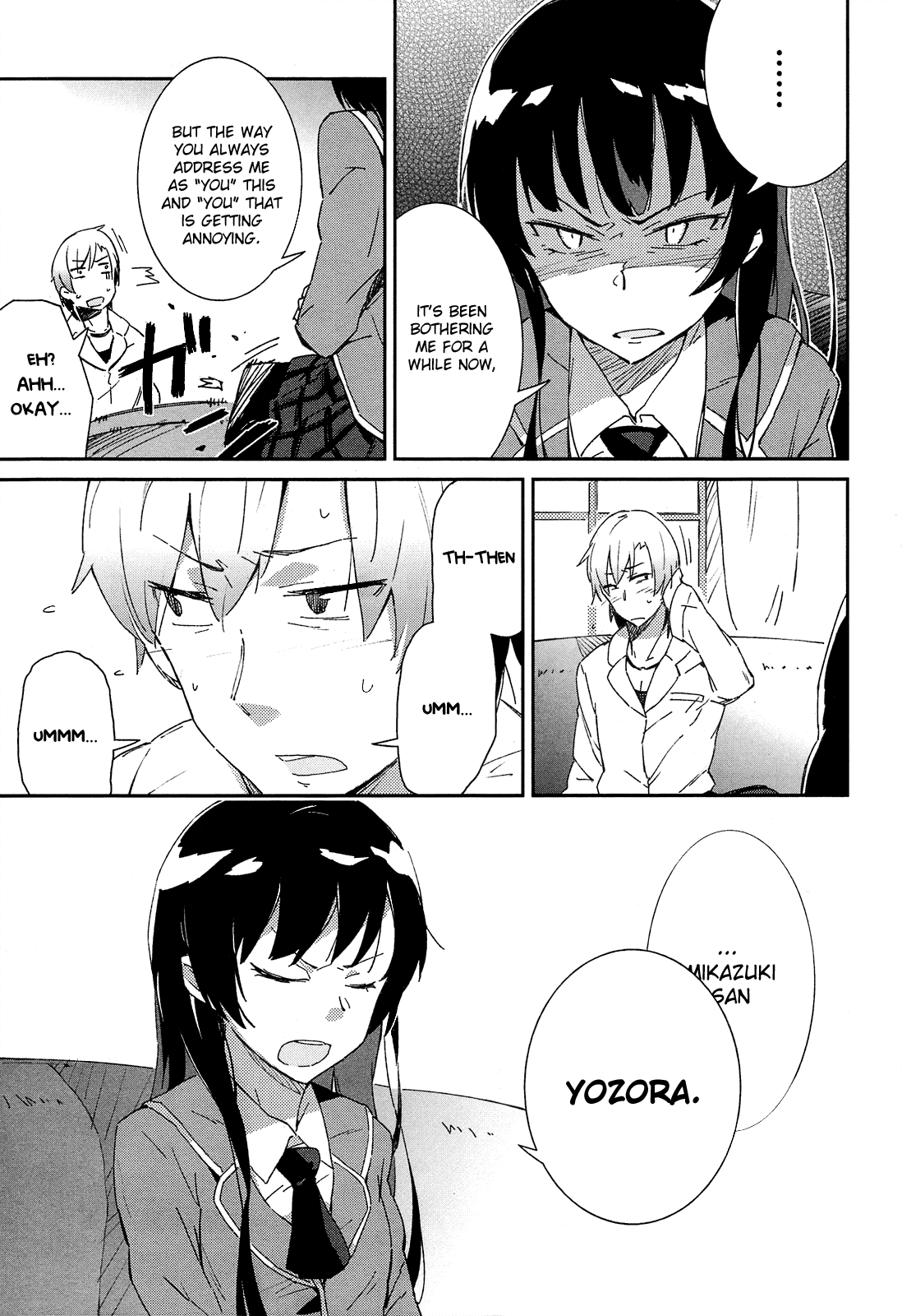 Boku wa Tomodachi ga Sukunai Chapter 2 page 11 - Chapter 2: Yozora & Sena