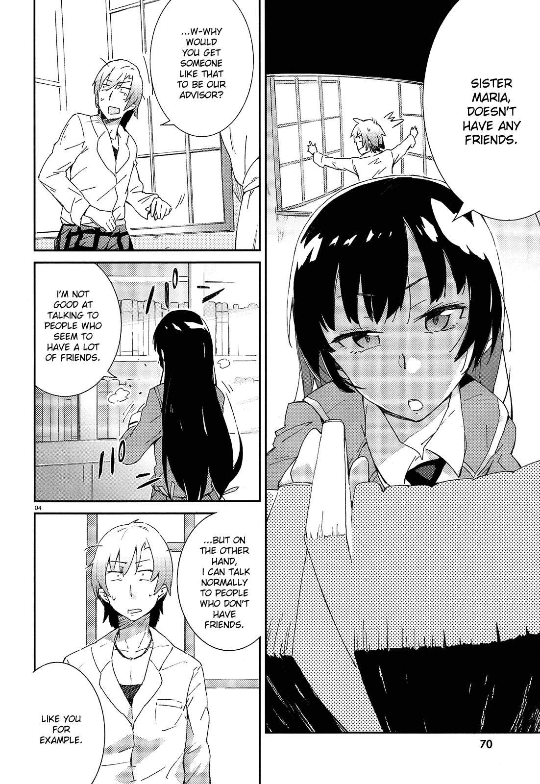 Boku wa Tomodachi ga Sukunai Chapter 2 page 4 - Chapter 2: Yozora & Sena