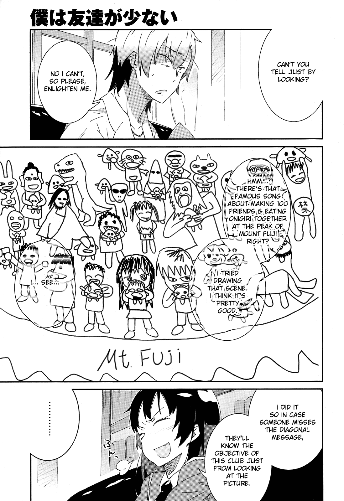 Boku wa Tomodachi ga Sukunai Chapter 2 page 9 - Chapter 2: Yozora & Sena