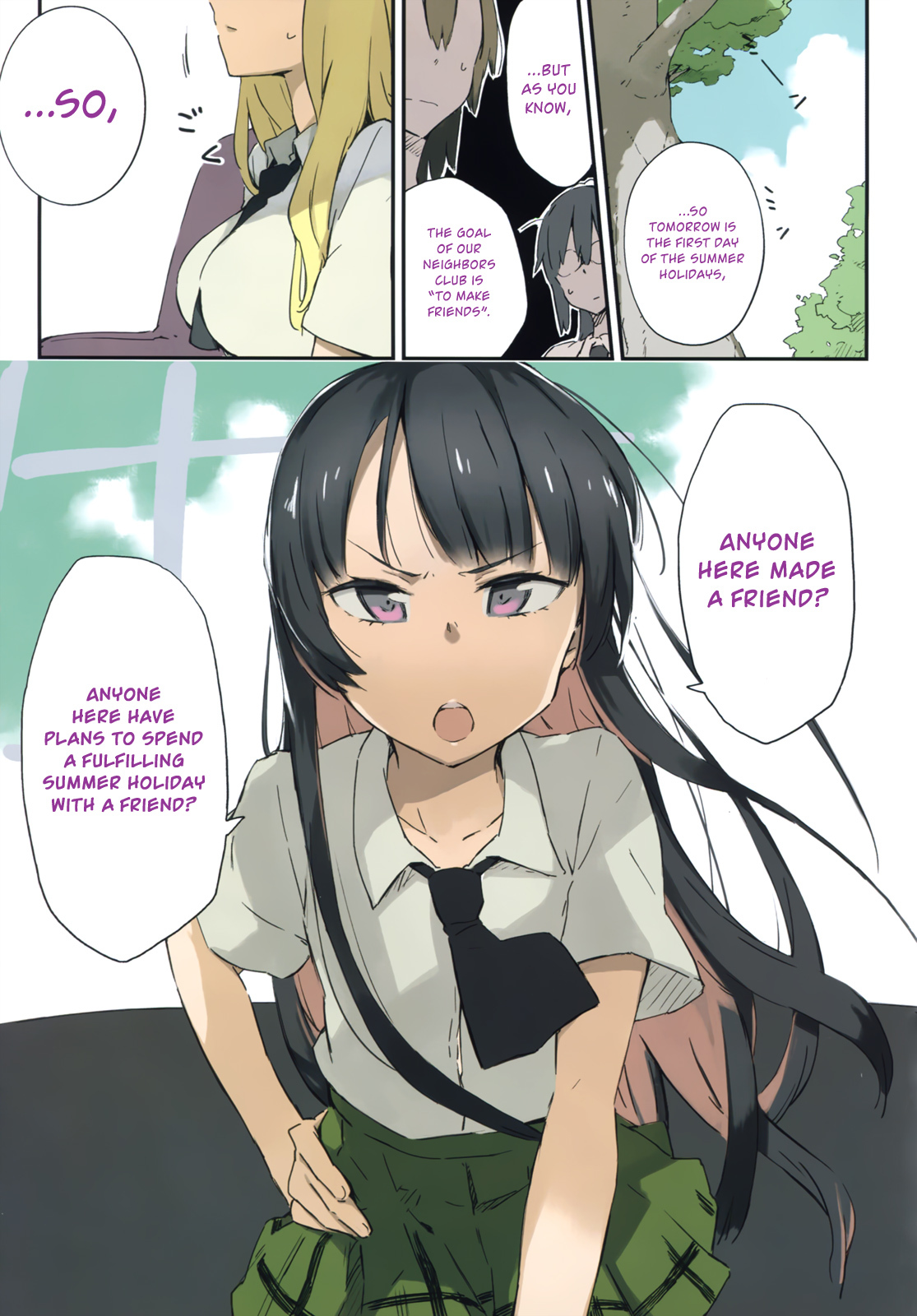 Boku wa Tomodachi ga Sukunai Chapter 20 page 1 - Chapter 20: The Unfortunate Committee