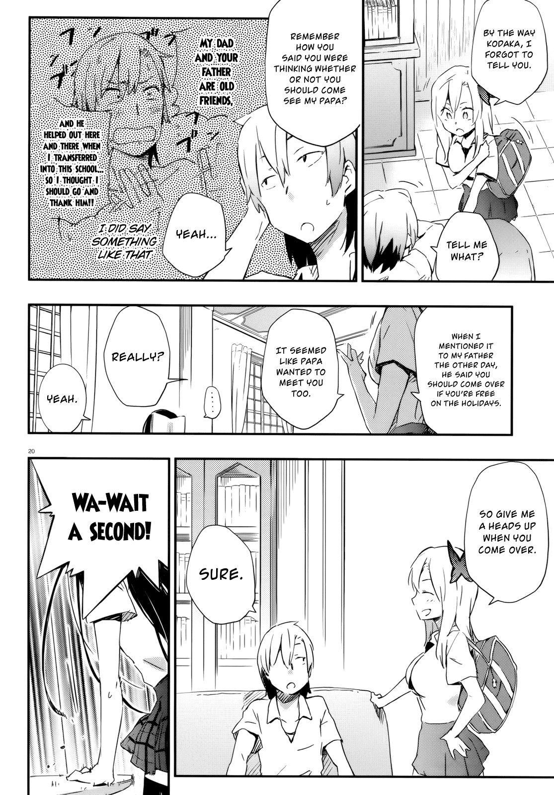 Boku wa Tomodachi ga Sukunai Chapter 20 page 18 - Chapter 20: The Unfortunate Committee