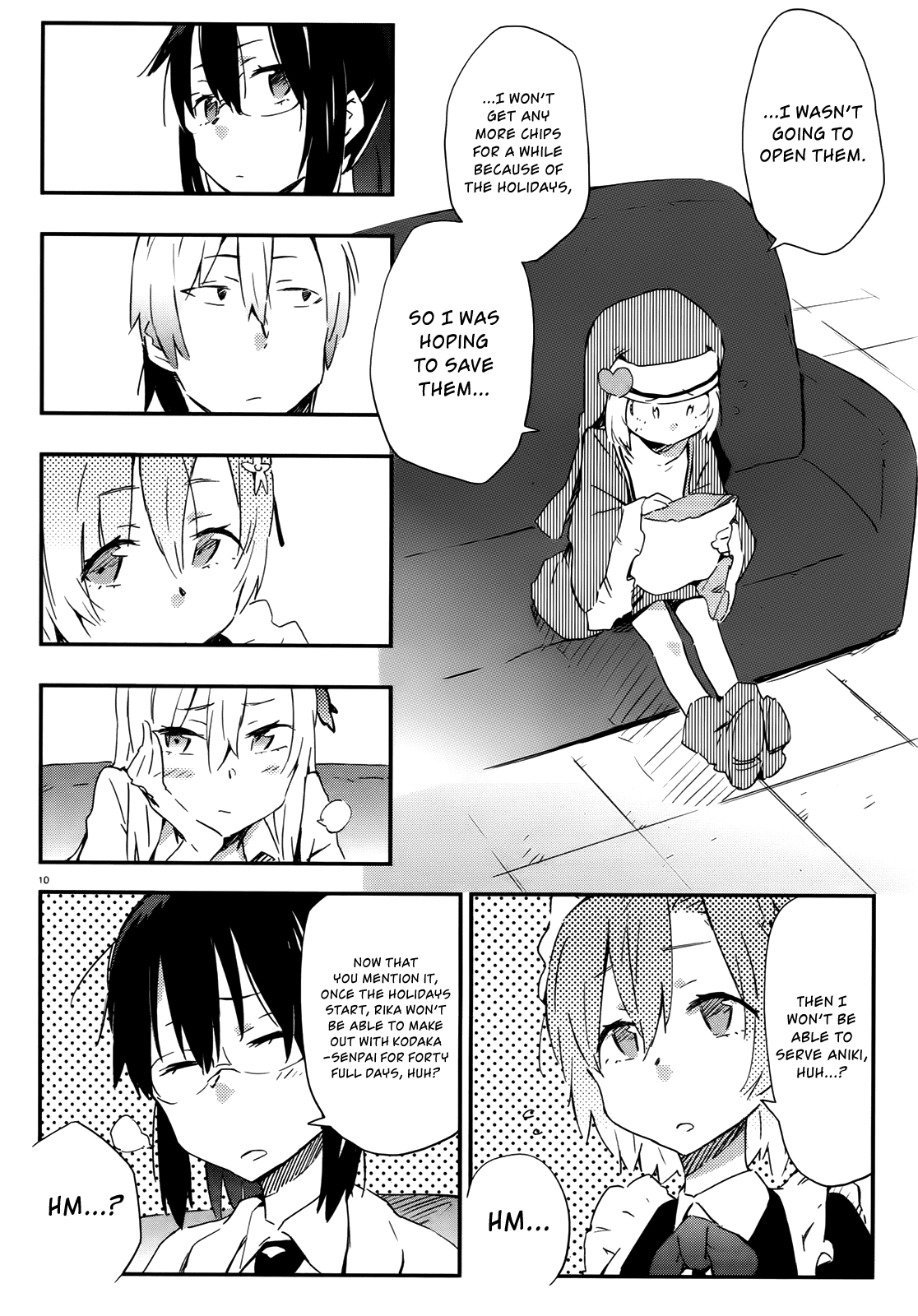Boku wa Tomodachi ga Sukunai Chapter 20 page 8 - Chapter 20: The Unfortunate Committee