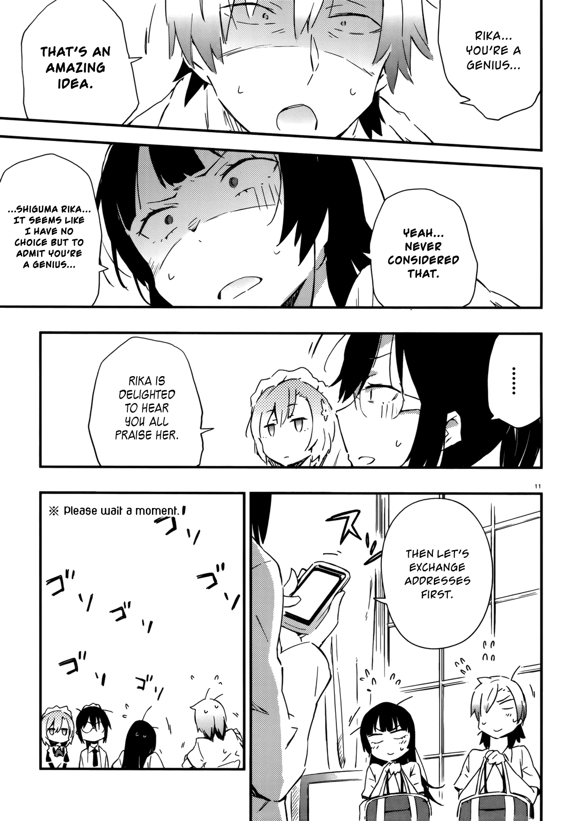 Boku wa Tomodachi ga Sukunai Chapter 21 page 22 - Chapter 21: The Phone That Never Rings