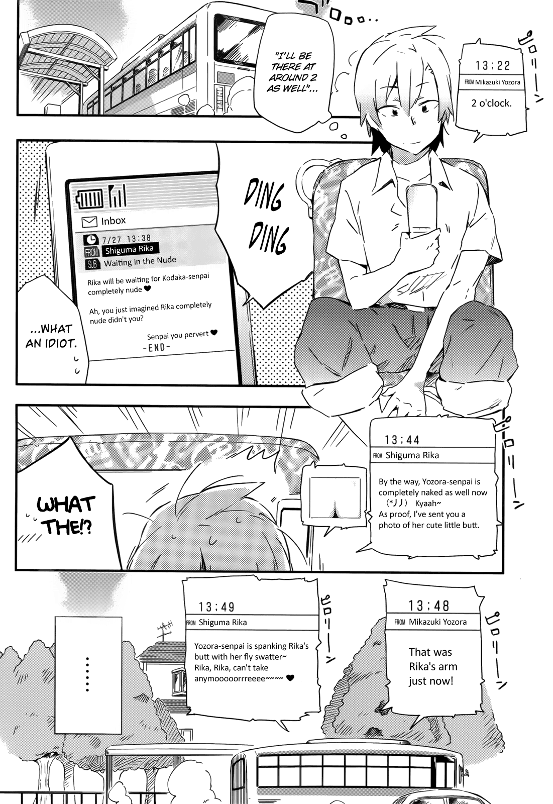 Boku wa Tomodachi ga Sukunai Chapter 21 page 37 - Chapter 21: The Phone That Never Rings