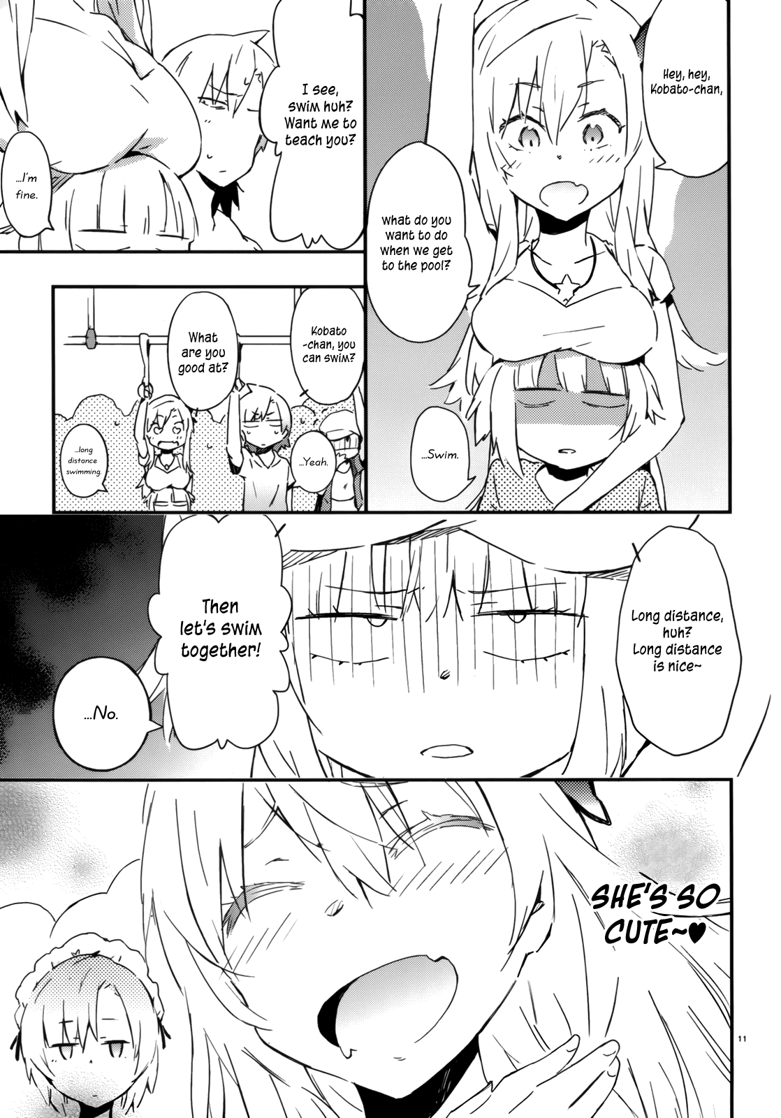 Boku wa Tomodachi ga Sukunai Chapter 22 page 11 - Chapter 22: Everyone at the Pool