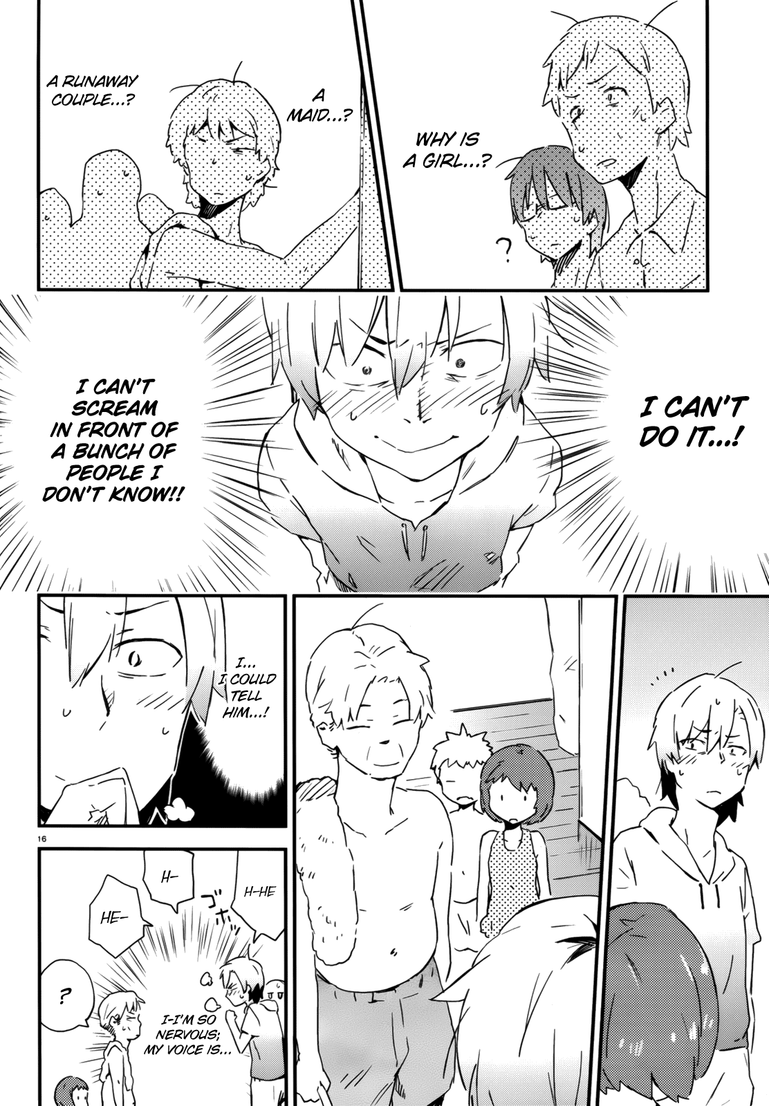Boku wa Tomodachi ga Sukunai Chapter 22 page 16 - Chapter 22: Everyone at the Pool