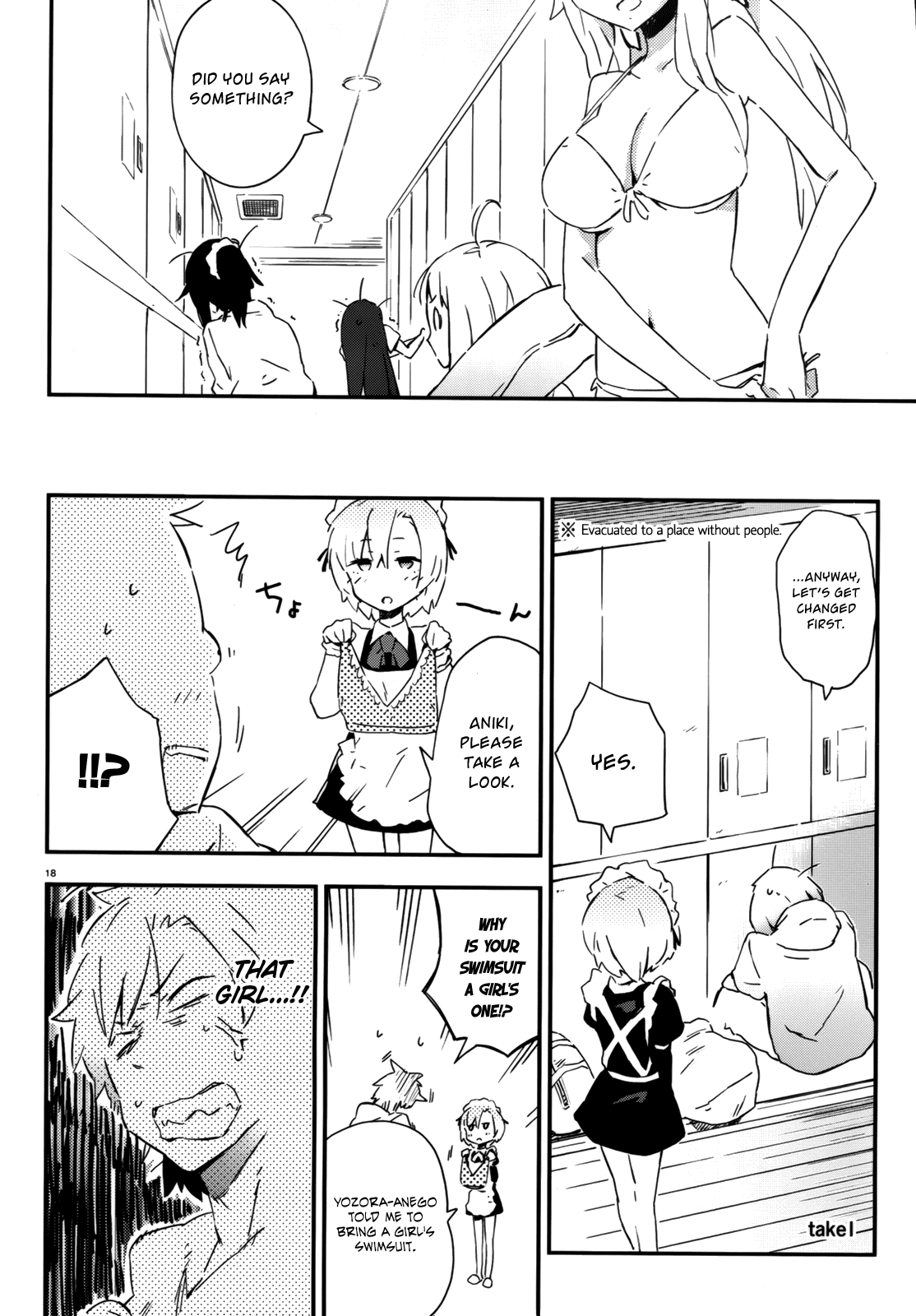 Boku wa Tomodachi ga Sukunai Chapter 22 page 18 - Chapter 22: Everyone at the Pool