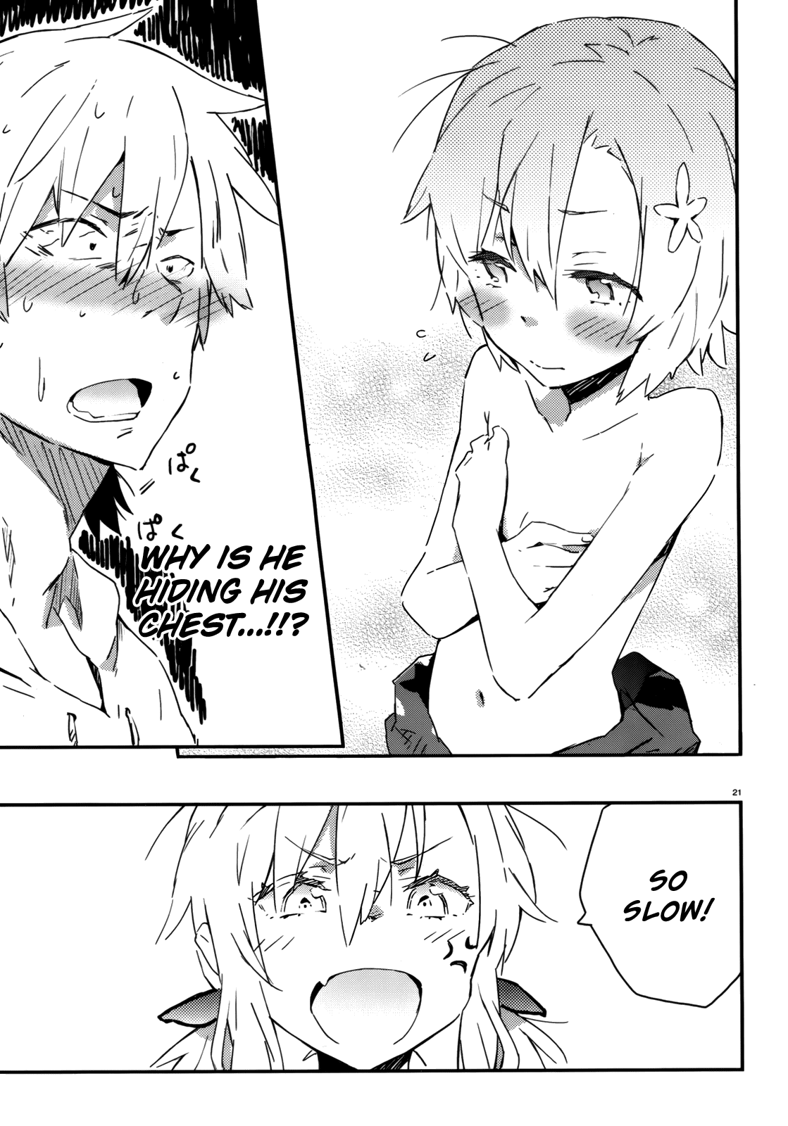 Boku wa Tomodachi ga Sukunai Chapter 22 page 21 - Chapter 22: Everyone at the Pool