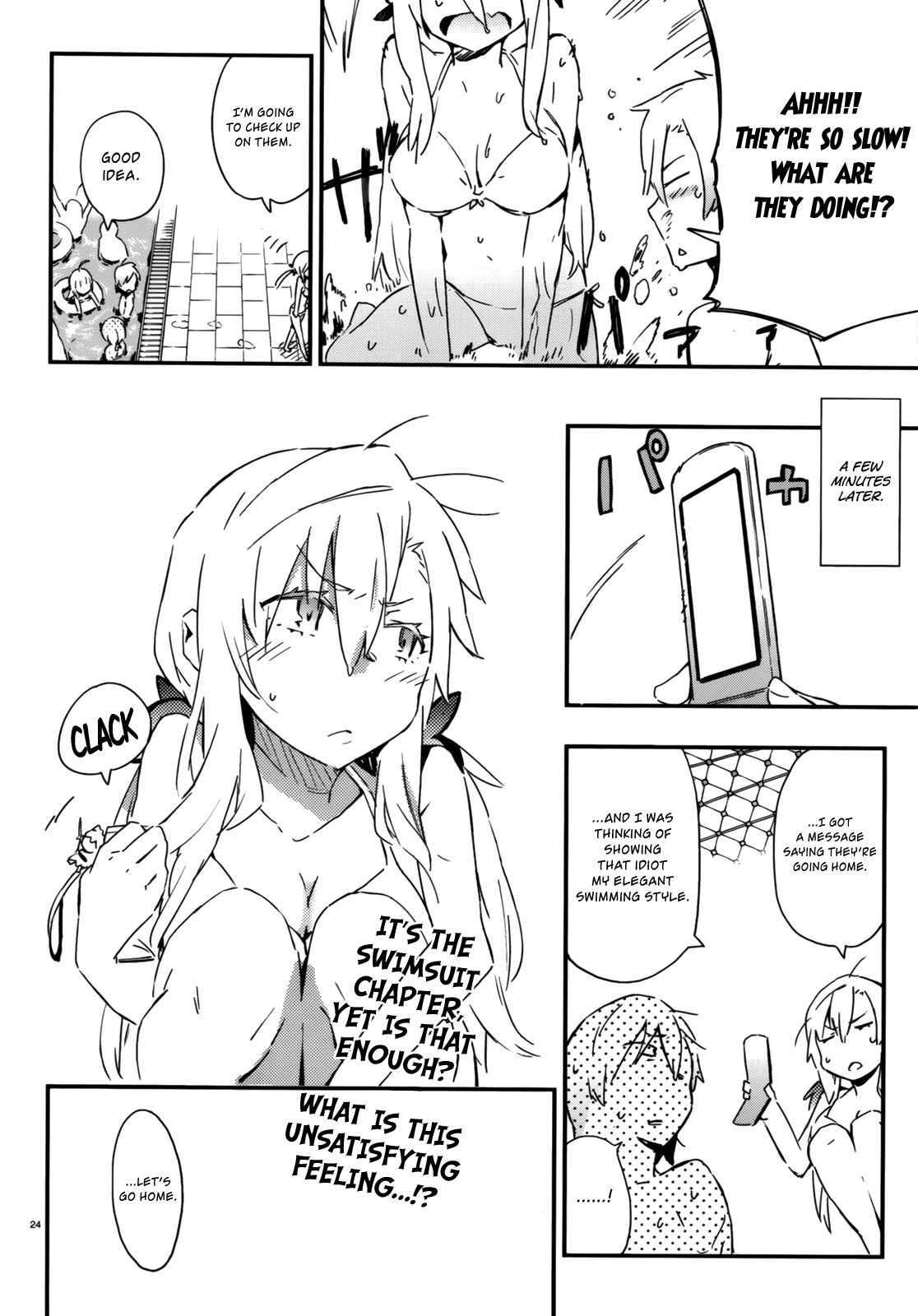 Boku wa Tomodachi ga Sukunai Chapter 22 page 24 - Chapter 22: Everyone at the Pool