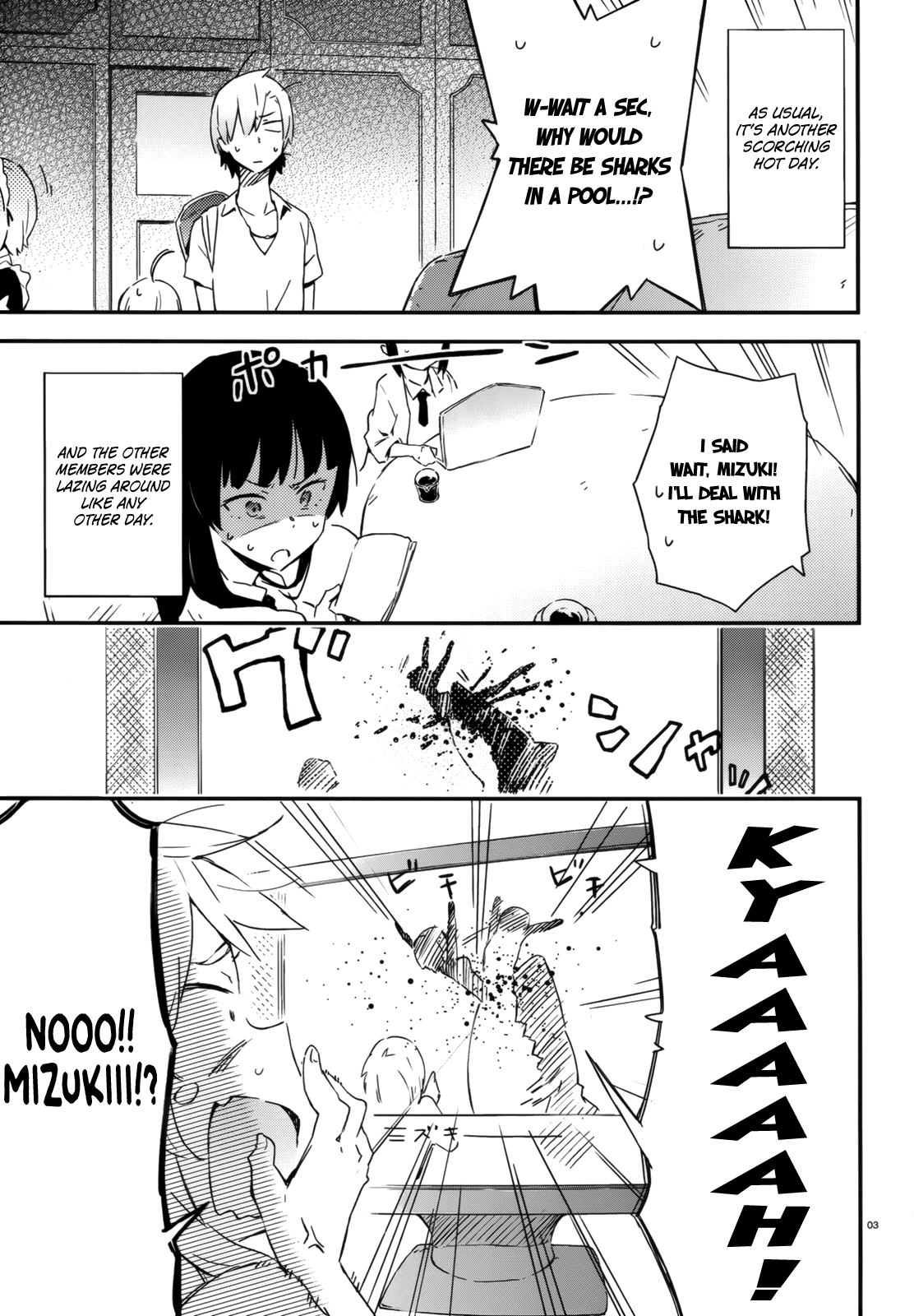 Boku wa Tomodachi ga Sukunai Chapter 22 page 3 - Chapter 22: Everyone at the Pool
