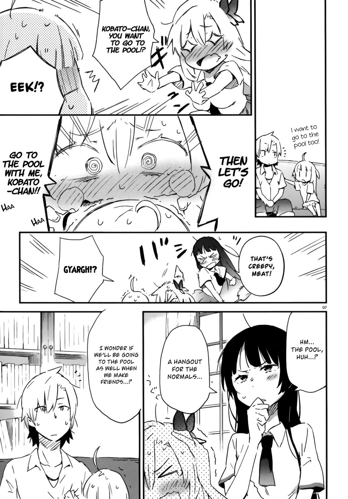 Boku wa Tomodachi ga Sukunai Chapter 22 page 7 - Chapter 22: Everyone at the Pool