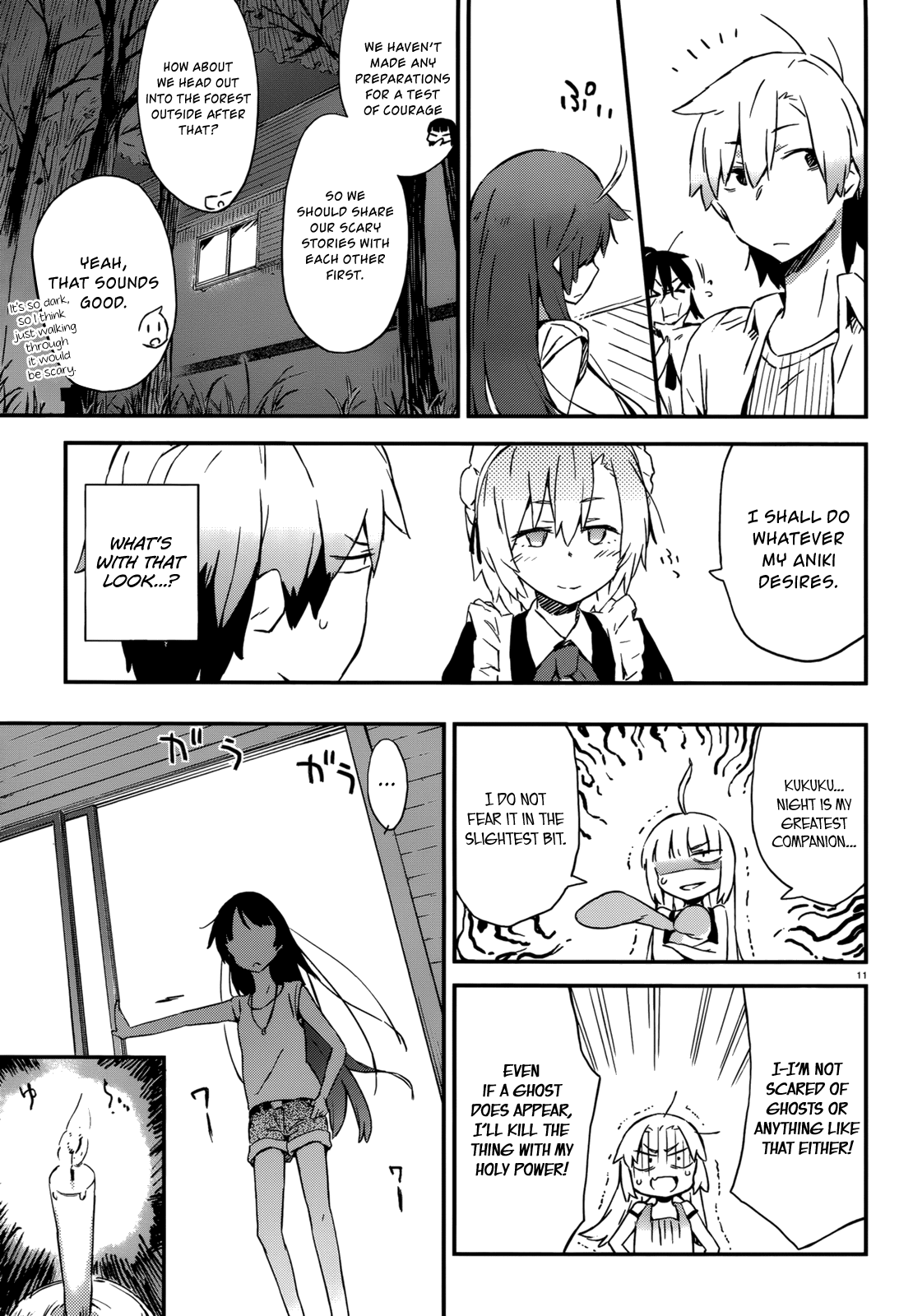 Boku wa Tomodachi ga Sukunai Chapter 26 page 11 - Chapter 26: Ghost Stories