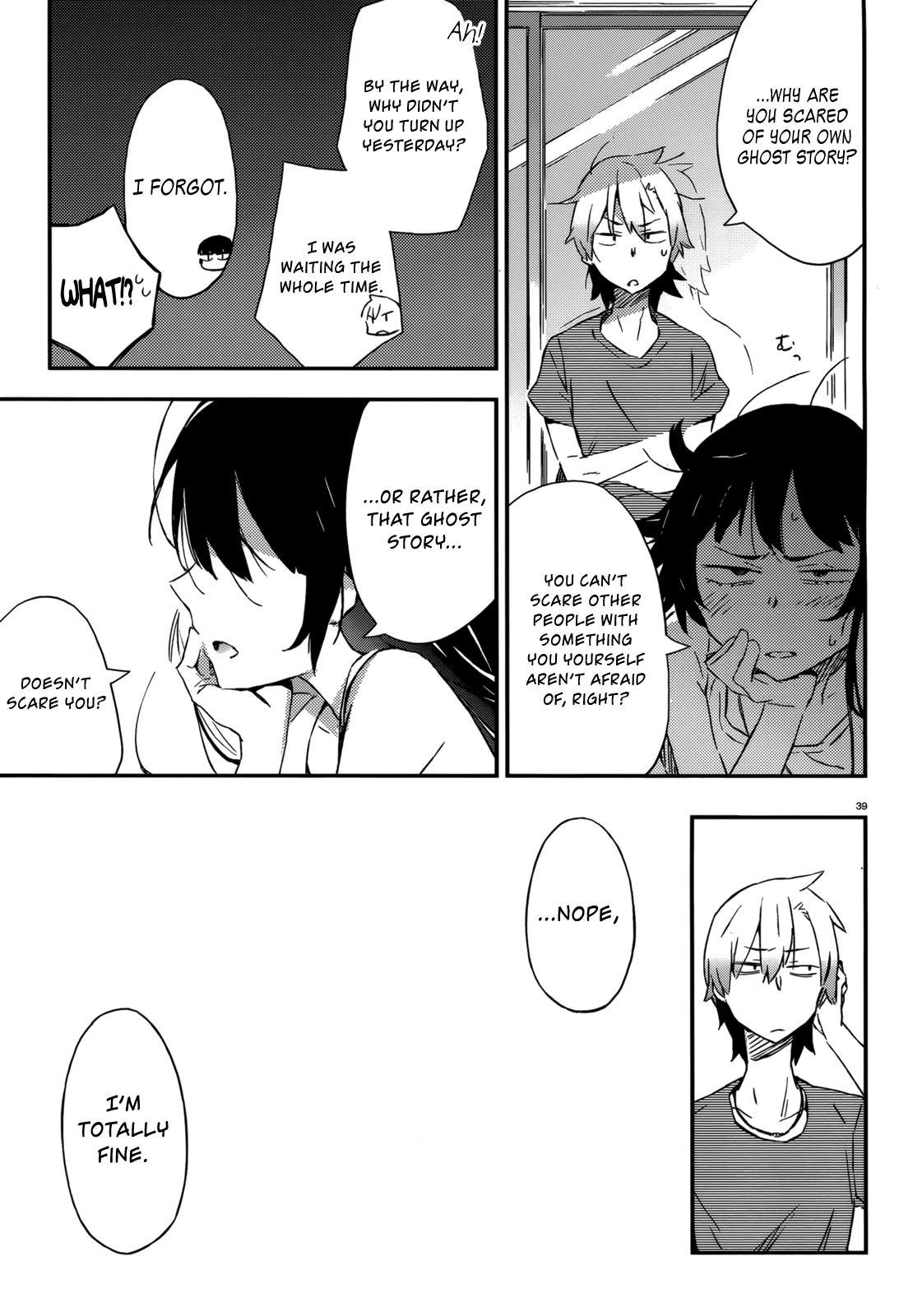 Boku wa Tomodachi ga Sukunai Chapter 26 page 39 - Chapter 26: Ghost Stories
