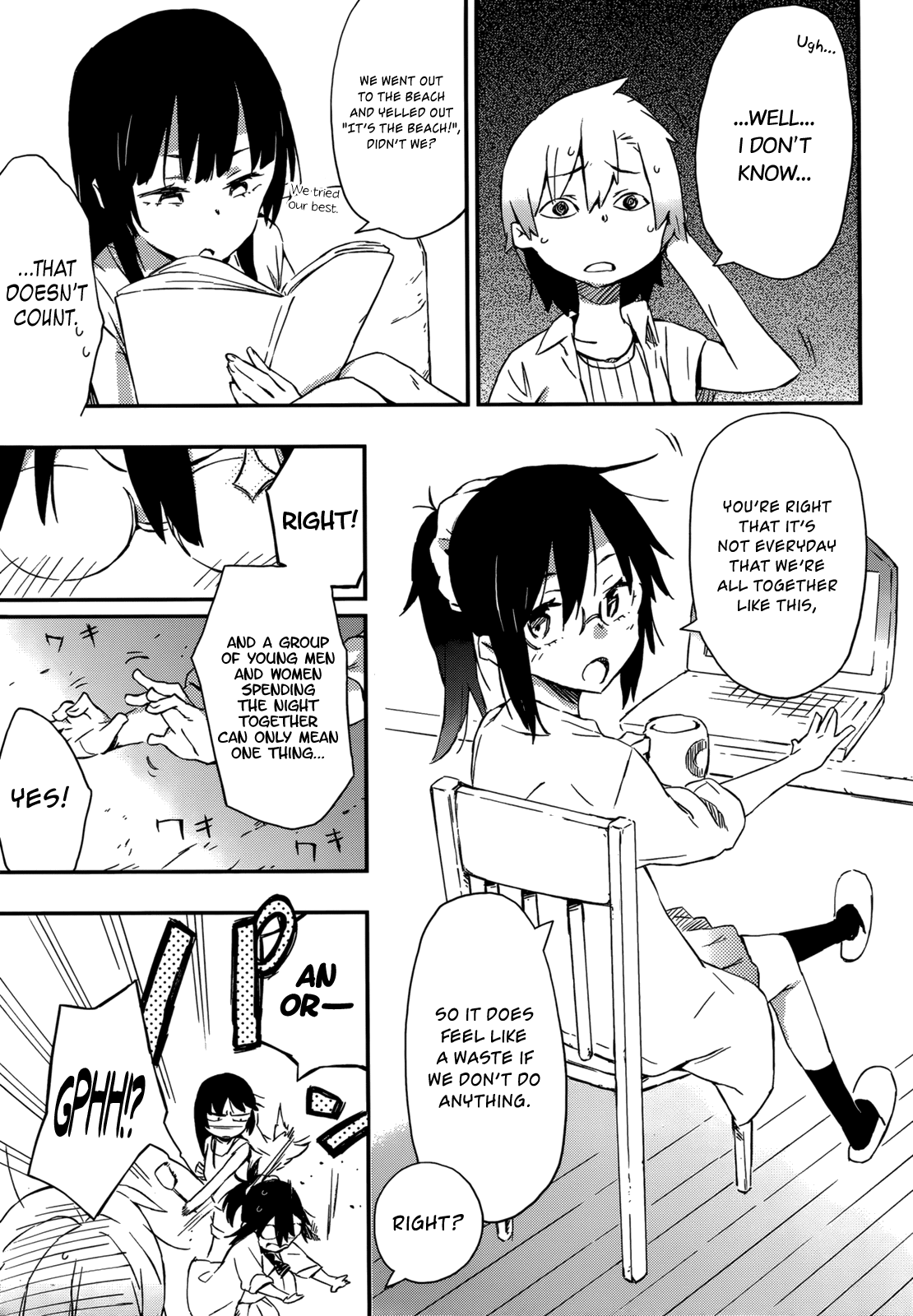 Boku wa Tomodachi ga Sukunai Chapter 26 page 7 - Chapter 26: Ghost Stories