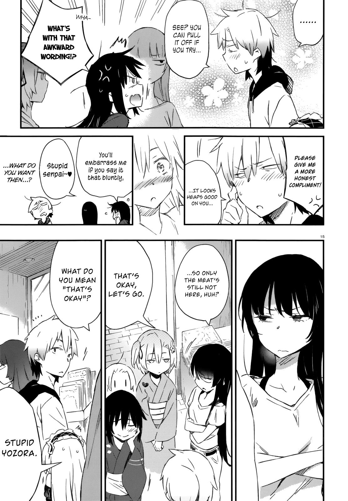 Boku wa Tomodachi ga Sukunai Chapter 27 page 15 - Chapter 27: Summer Festival (Part 1)