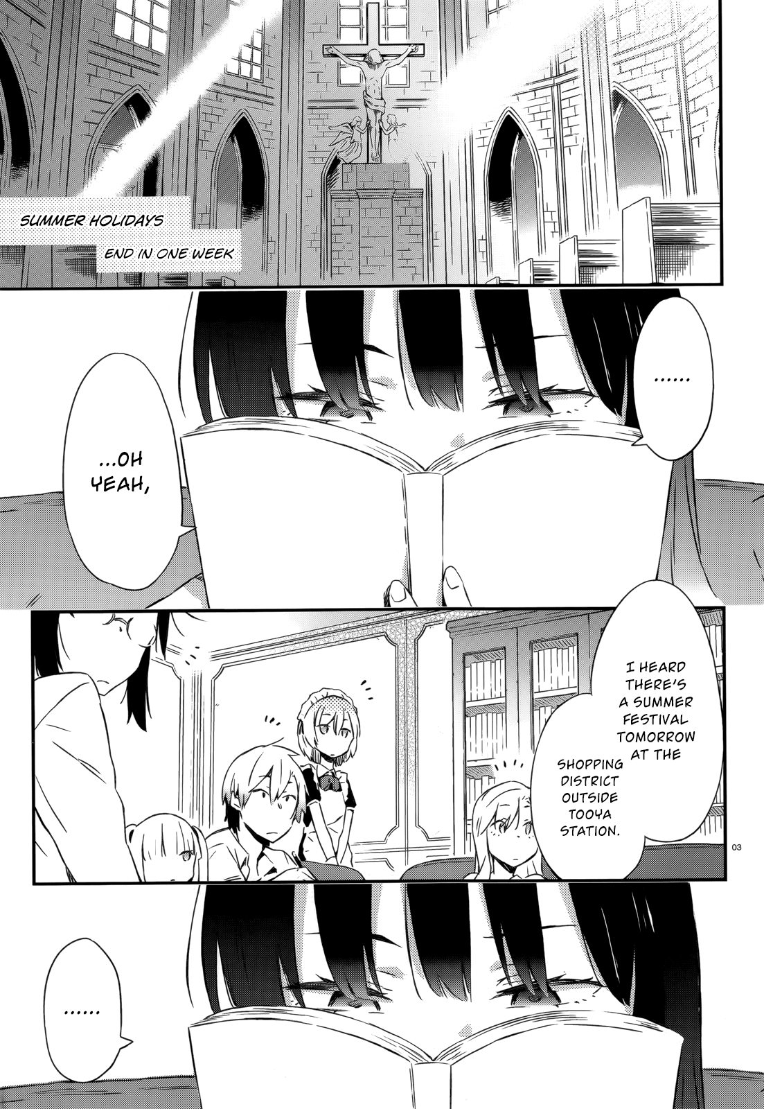 Boku wa Tomodachi ga Sukunai Chapter 27 page 3 - Chapter 27: Summer Festival (Part 1)