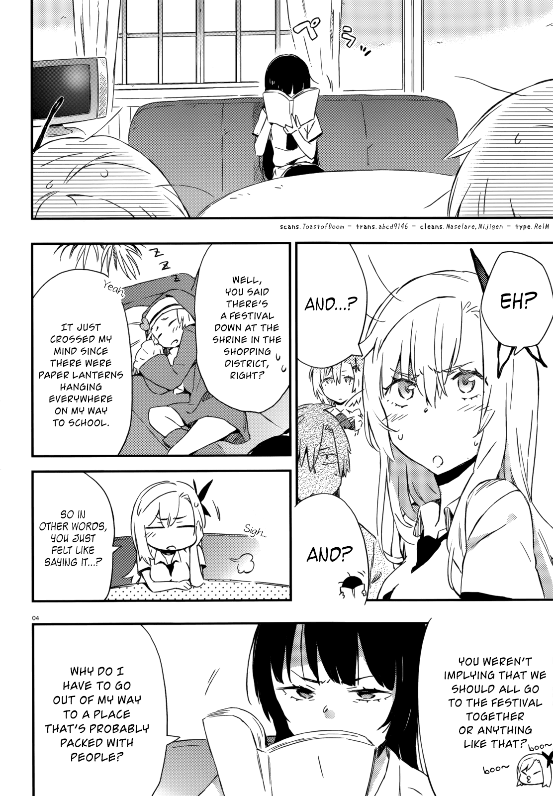 Boku wa Tomodachi ga Sukunai Chapter 27 page 4 - Chapter 27: Summer Festival (Part 1)