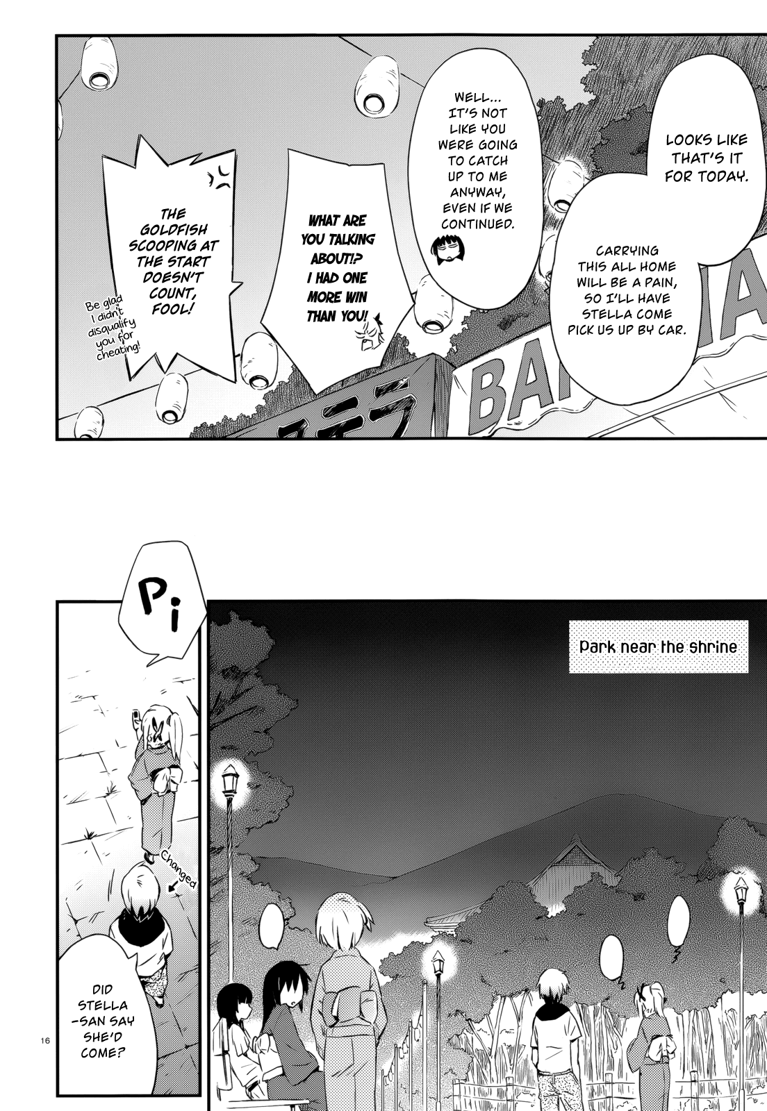 Boku wa Tomodachi ga Sukunai Chapter 28 page 15 - Chapter 28: Summer Festival (Part 2)