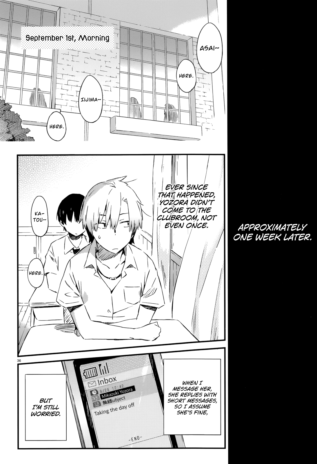 Boku wa Tomodachi ga Sukunai Chapter 28 page 34 - Chapter 28: Summer Festival (Part 2)