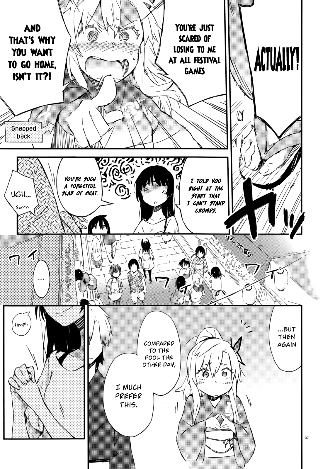 Boku wa Tomodachi ga Sukunai Chapter 28 page 7 - Chapter 28: Summer Festival (Part 2)