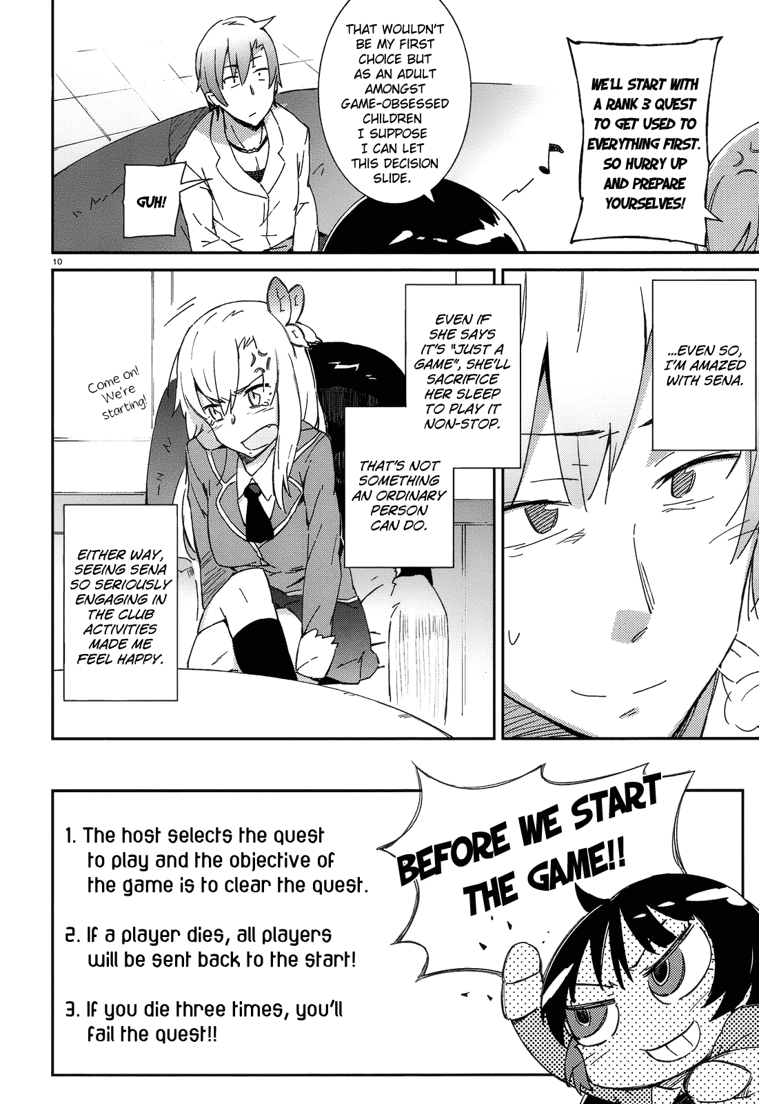 Boku wa Tomodachi ga Sukunai Chapter 3 page 10 - Chapter 3: Hunting