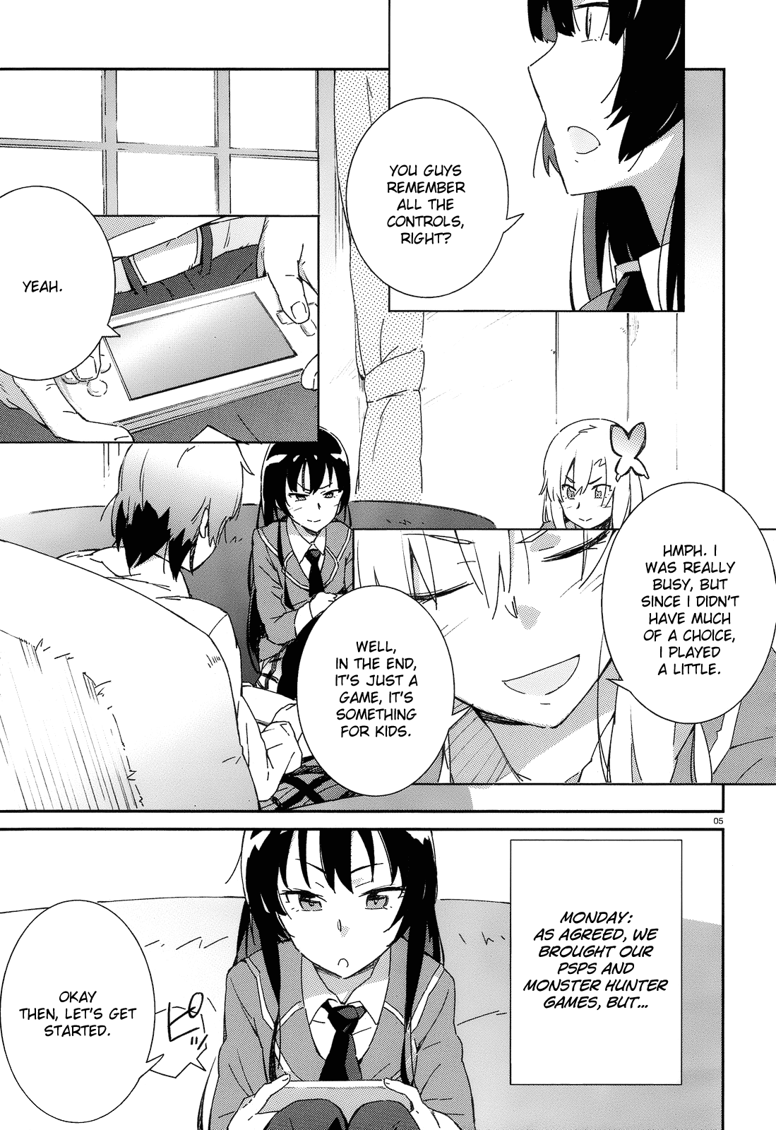 Boku wa Tomodachi ga Sukunai Chapter 3 page 5 - Chapter 3: Hunting