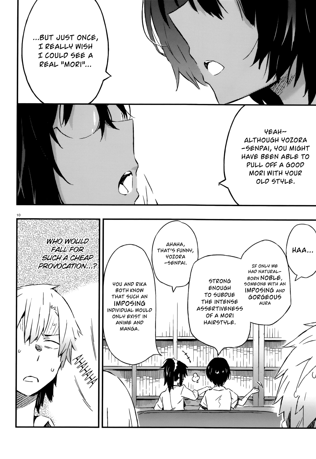 Boku wa Tomodachi ga Sukunai Chapter 30 page 10 - Chapter 30: Mori
