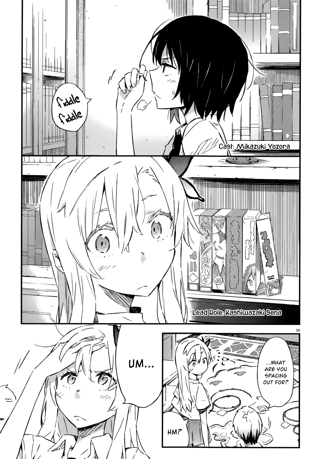 Boku wa Tomodachi ga Sukunai Chapter 30 page 5 - Chapter 30: Mori