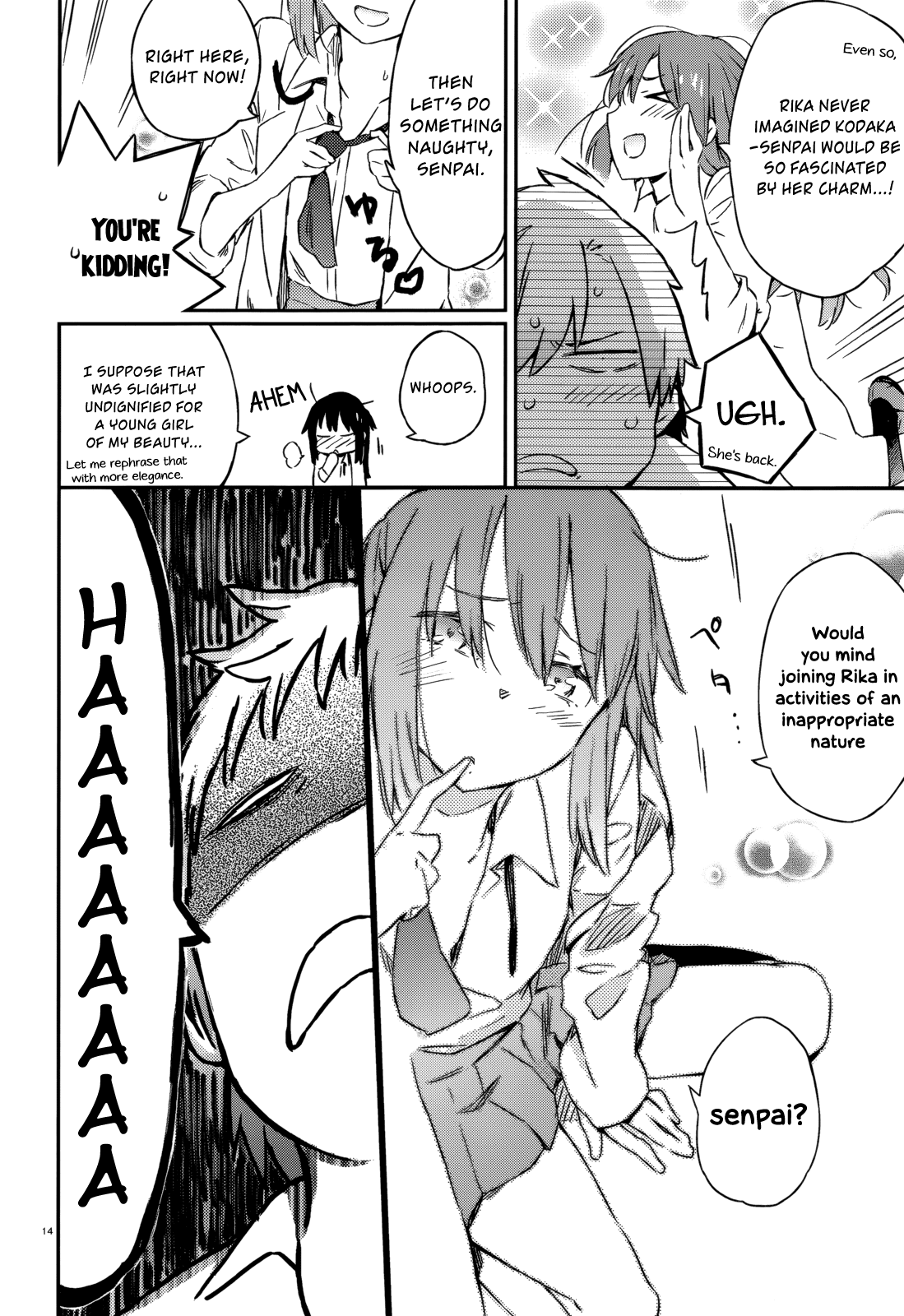 Boku wa Tomodachi ga Sukunai Chapter 31 page 11 - Chapter 31: Homoge Club