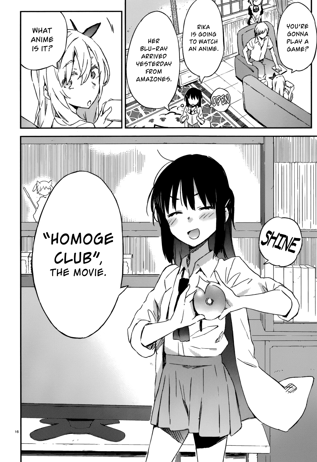 Boku wa Tomodachi ga Sukunai Chapter 31 page 13 - Chapter 31: Homoge Club