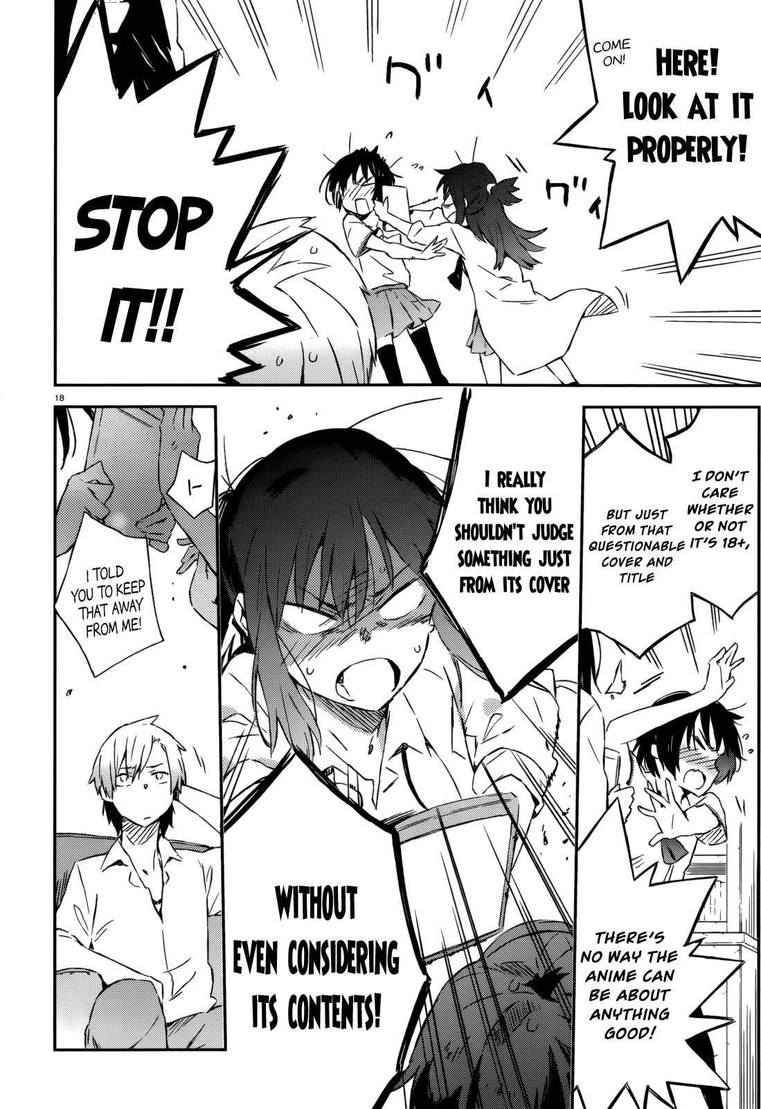 Boku wa Tomodachi ga Sukunai Chapter 31 page 15 - Chapter 31: Homoge Club