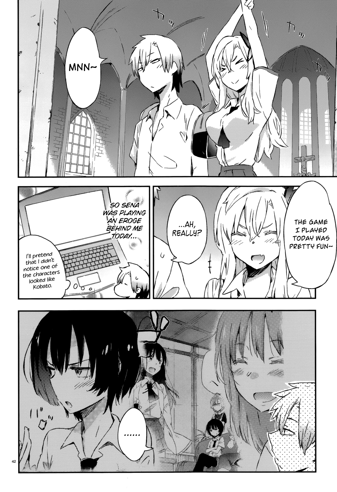 Boku wa Tomodachi ga Sukunai Chapter 31 page 37 - Chapter 31: Homoge Club