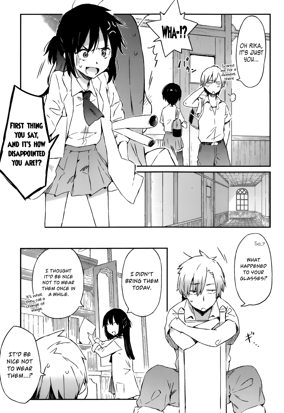 Boku wa Tomodachi ga Sukunai Chapter 31 page 4 - Chapter 31: Homoge Club