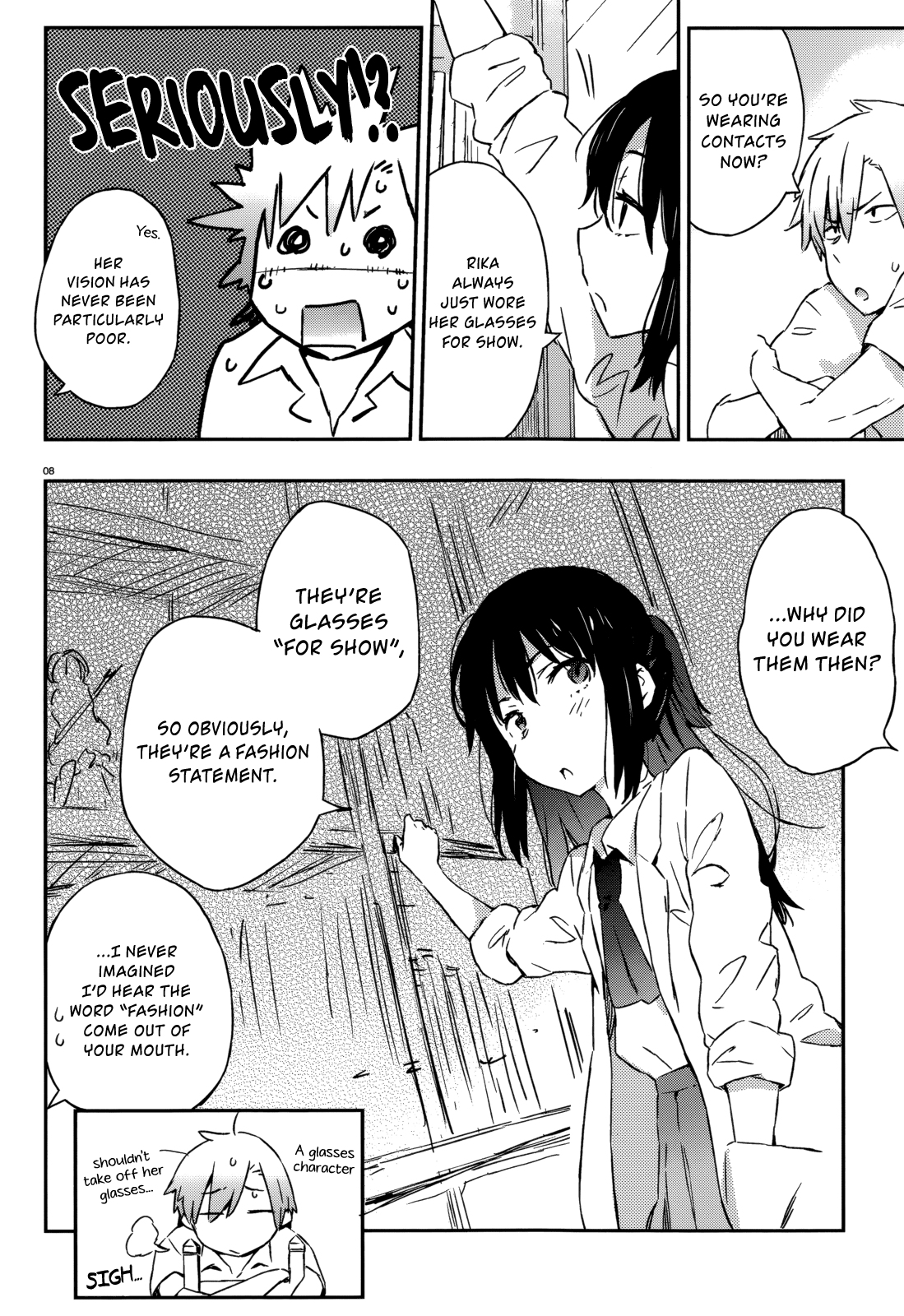 Boku wa Tomodachi ga Sukunai Chapter 31 page 5 - Chapter 31: Homoge Club