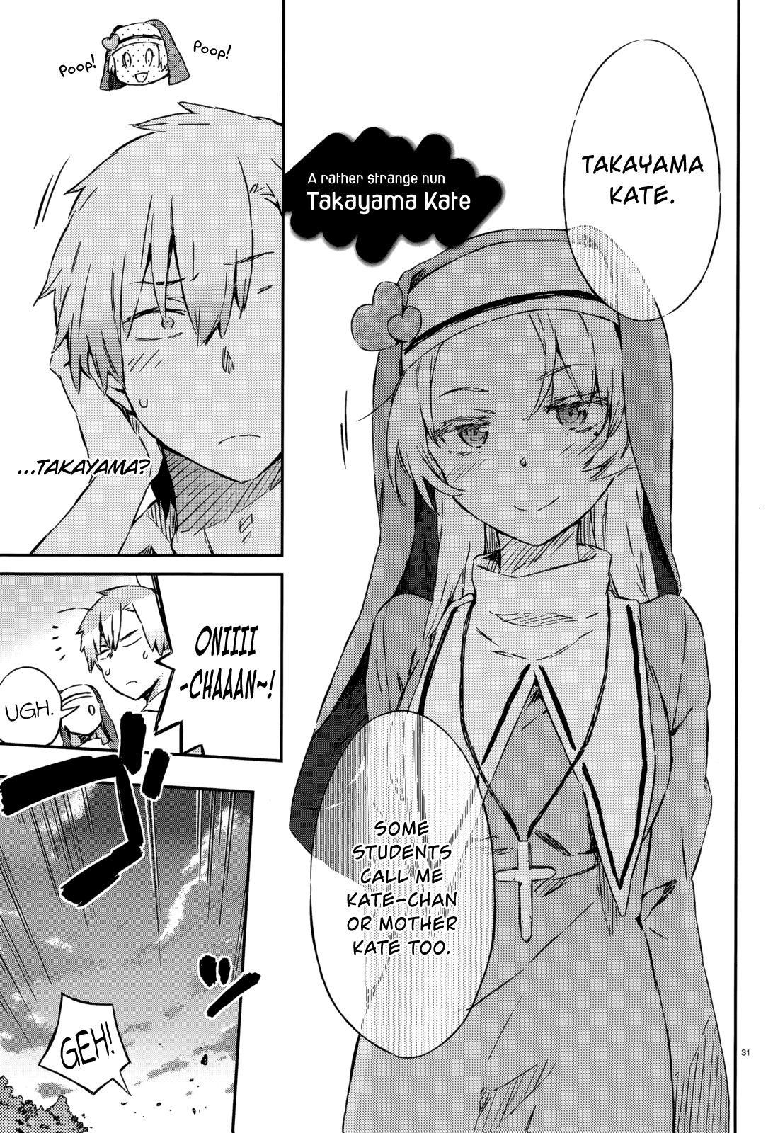 Boku wa Tomodachi ga Sukunai Chapter 32 page 36 - Chapter 32: Nun
