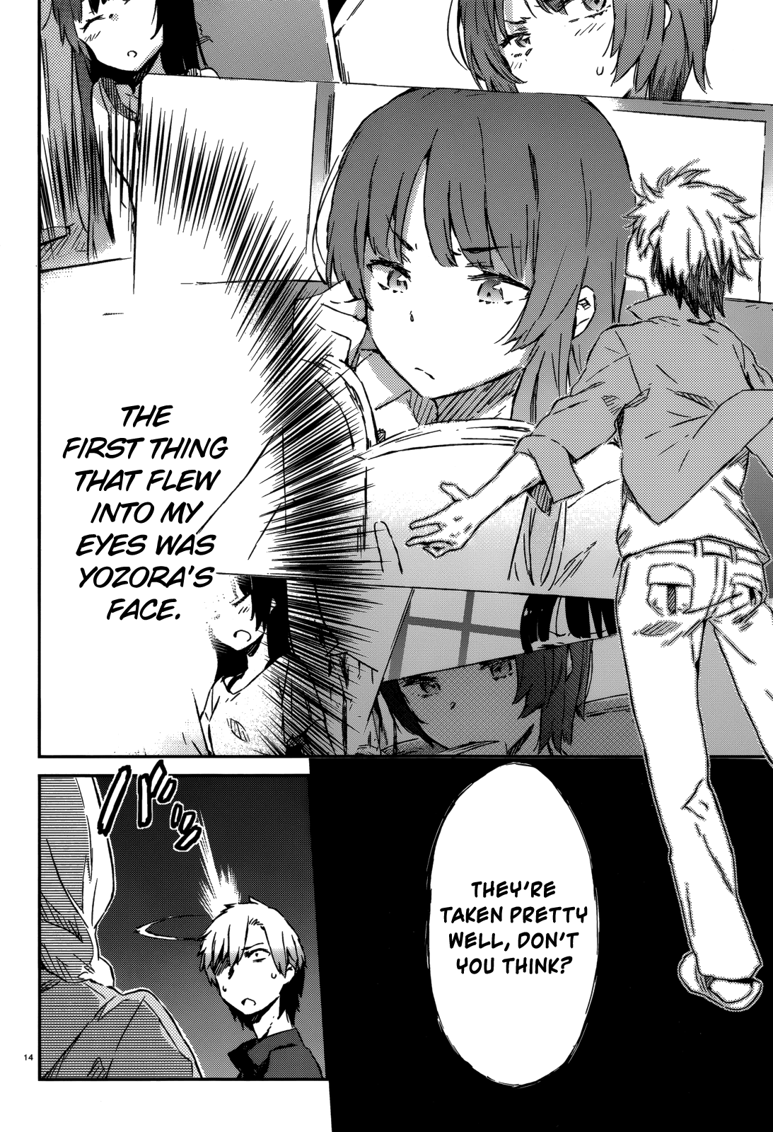 Boku wa Tomodachi ga Sukunai Chapter 33 page 14 - Chapter 33: Service Time (With Kashiwazaki Nude Scene)