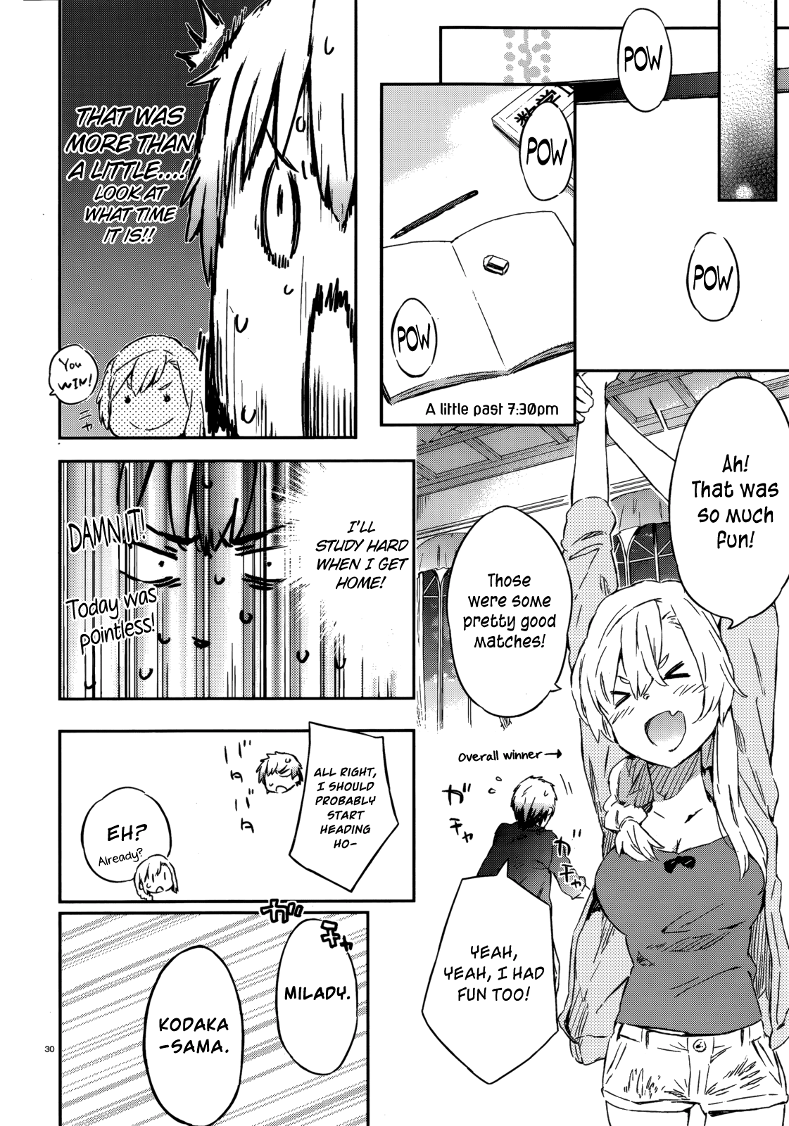 Boku wa Tomodachi ga Sukunai Chapter 33 page 29 - Chapter 33: Service Time (With Kashiwazaki Nude Scene)