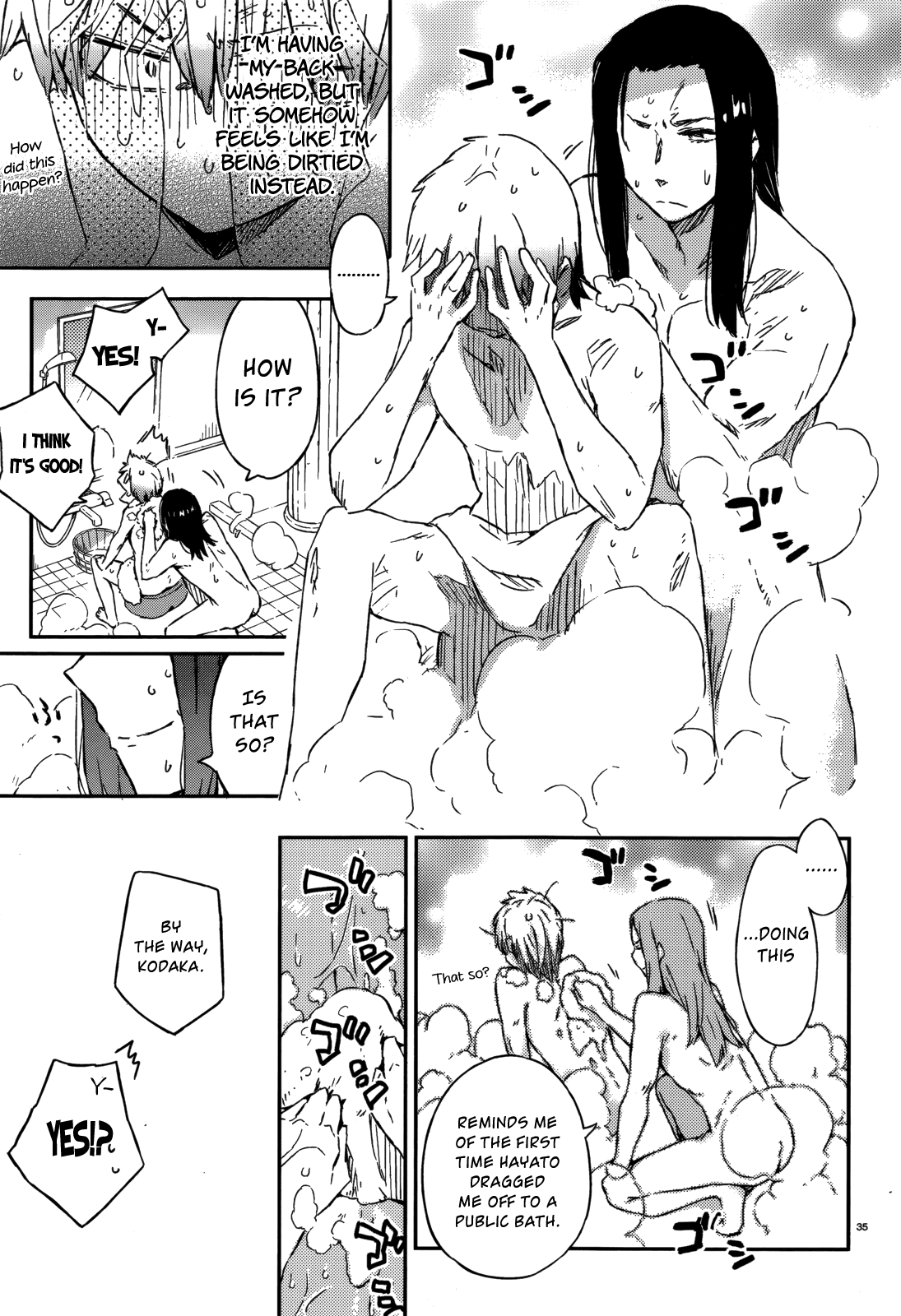 Boku wa Tomodachi ga Sukunai Chapter 33 page 34 - Chapter 33: Service Time (With Kashiwazaki Nude Scene)