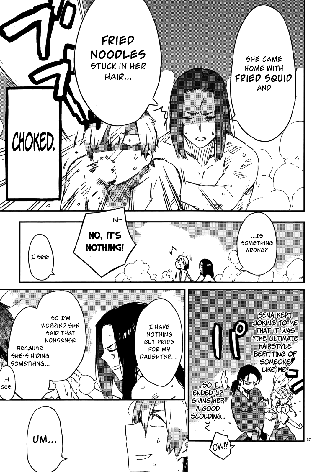 Boku wa Tomodachi ga Sukunai Chapter 33 page 36 - Chapter 33: Service Time (With Kashiwazaki Nude Scene)