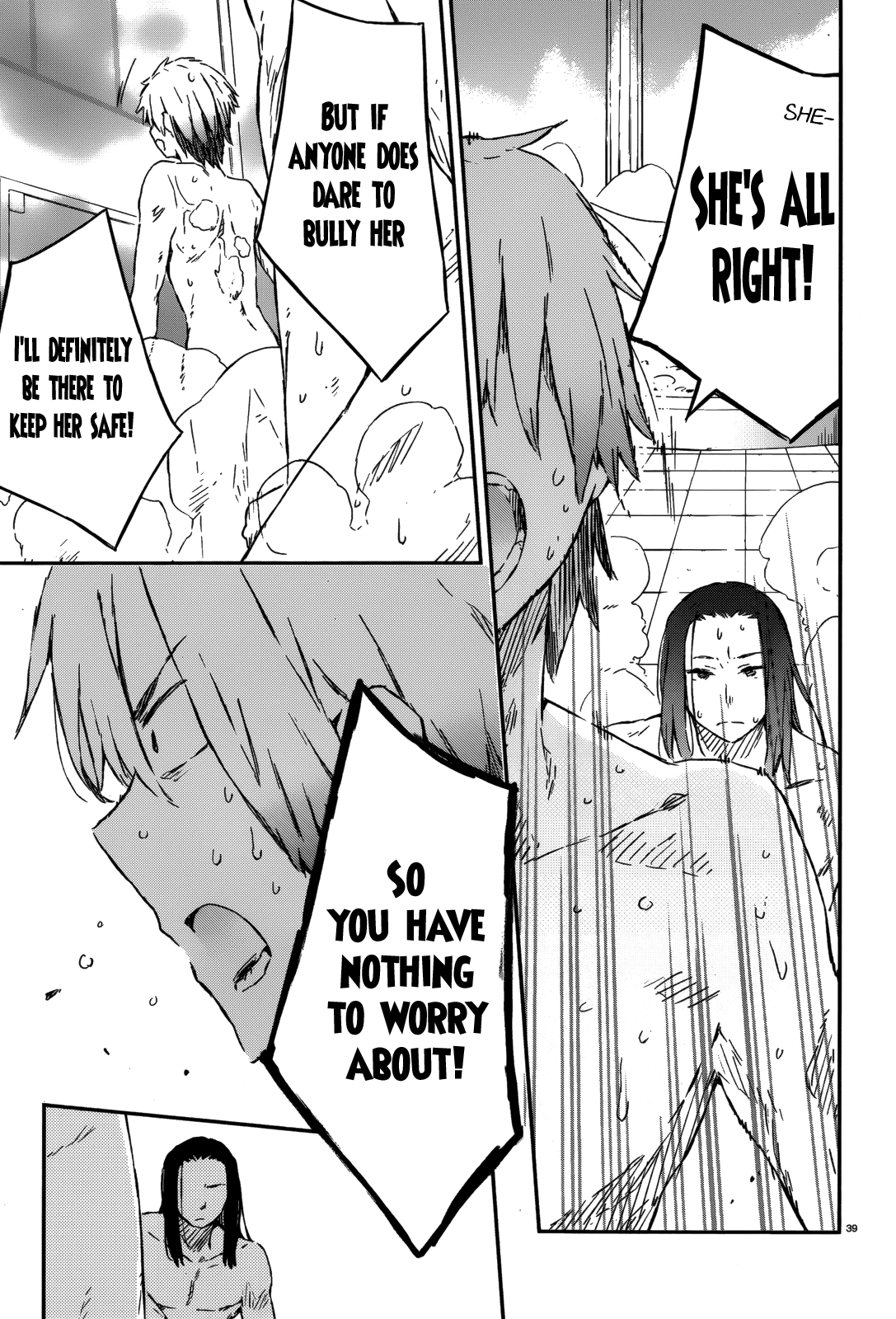 Boku wa Tomodachi ga Sukunai Chapter 33 page 38 - Chapter 33: Service Time (With Kashiwazaki Nude Scene)