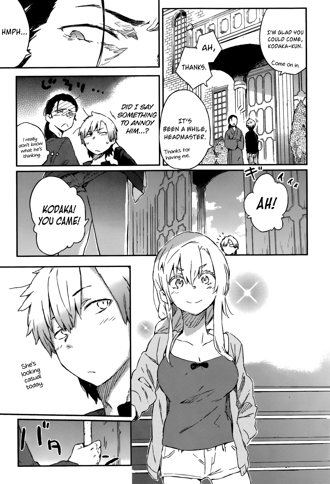 Boku wa Tomodachi ga Sukunai Chapter 33 page 8 - Chapter 33: Service Time (With Kashiwazaki Nude Scene)