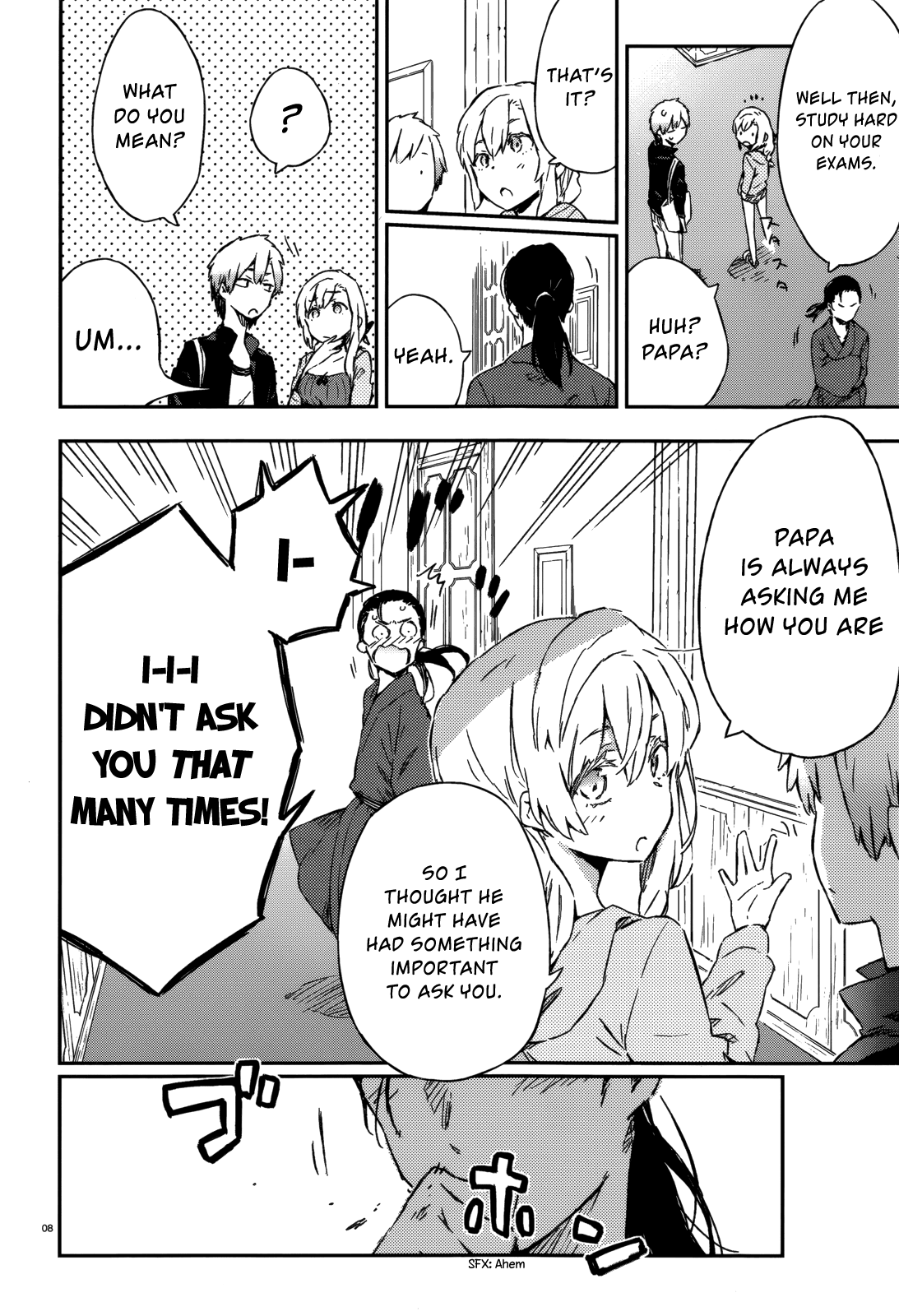 Boku wa Tomodachi ga Sukunai Chapter 33 page 9 - Chapter 33: Service Time (With Kashiwazaki Nude Scene)