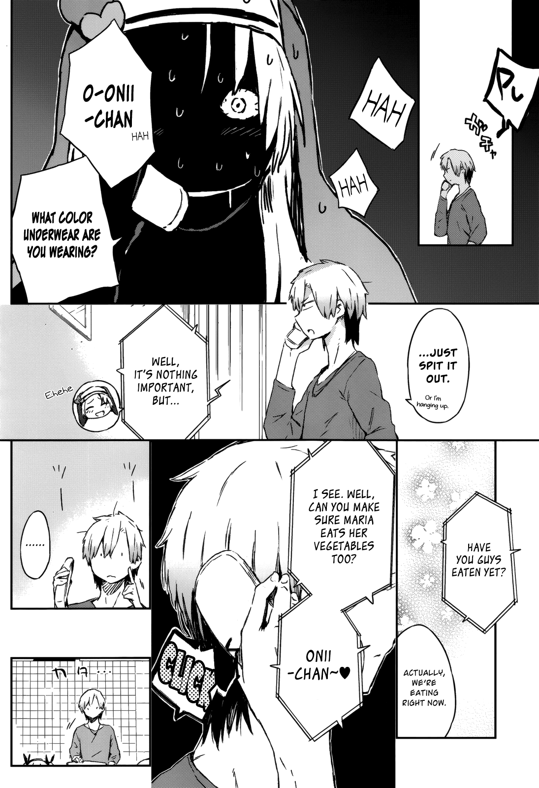 Boku wa Tomodachi ga Sukunai Chapter 34 page 12 - Chapter 34: Sisters